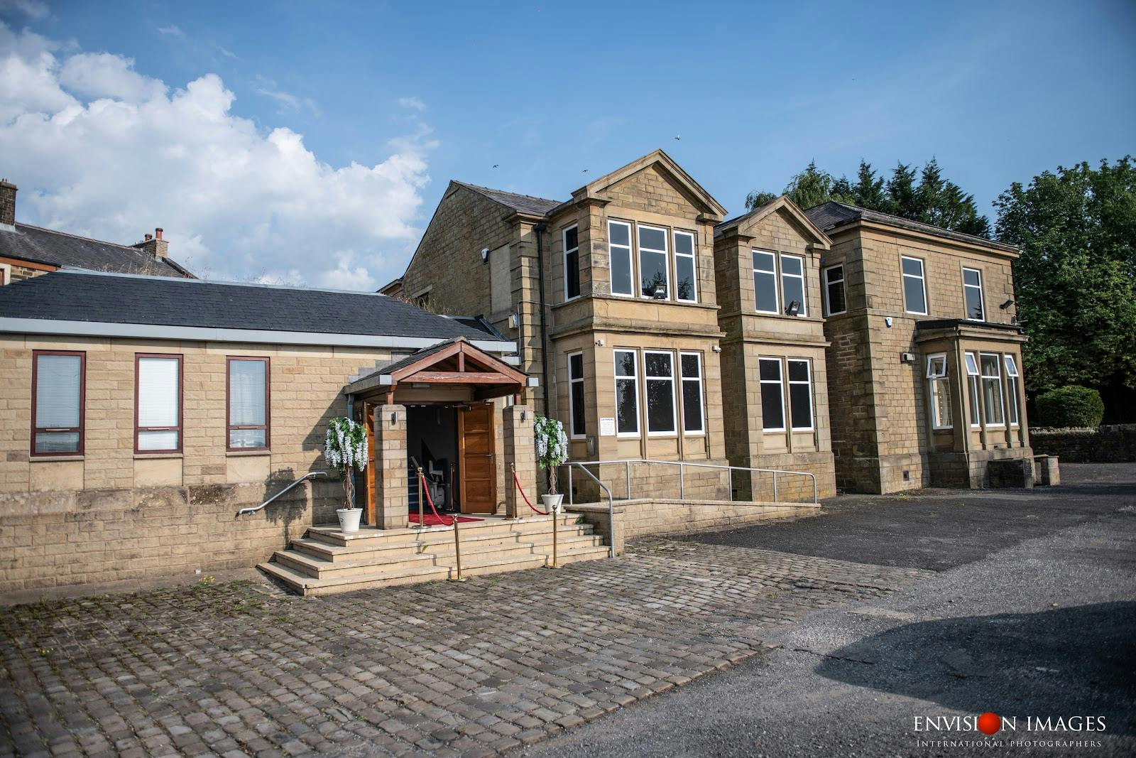 Boutique event venue at The Mill House featuring stone architecture for weddings and retreats.