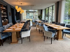 Terrace Restaurant at Gonville Hotel: modern meeting space with natural light, perfect for events.