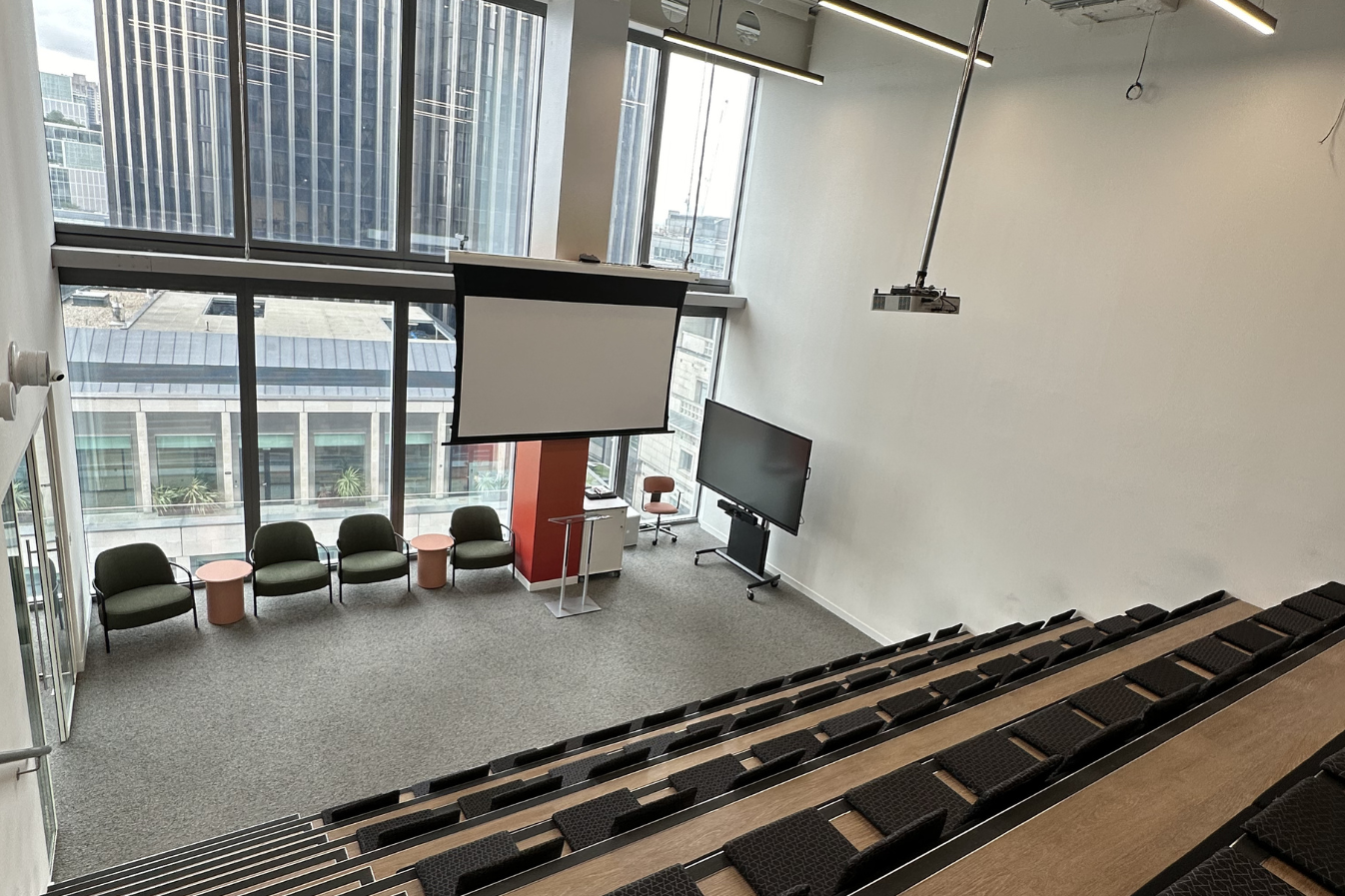 Hire Sarah Gilbert Auditorium, XCHG Spaces, London •