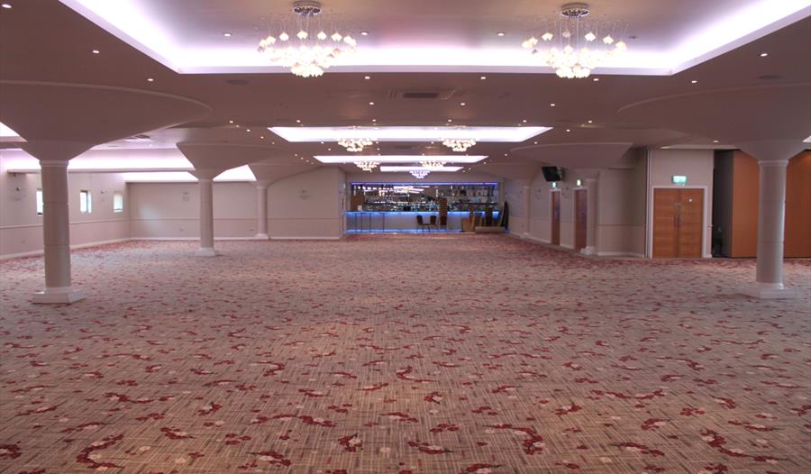 Spacious Main Suite at Grand Royale Banqueting, elegant venue for conferences or banquets.