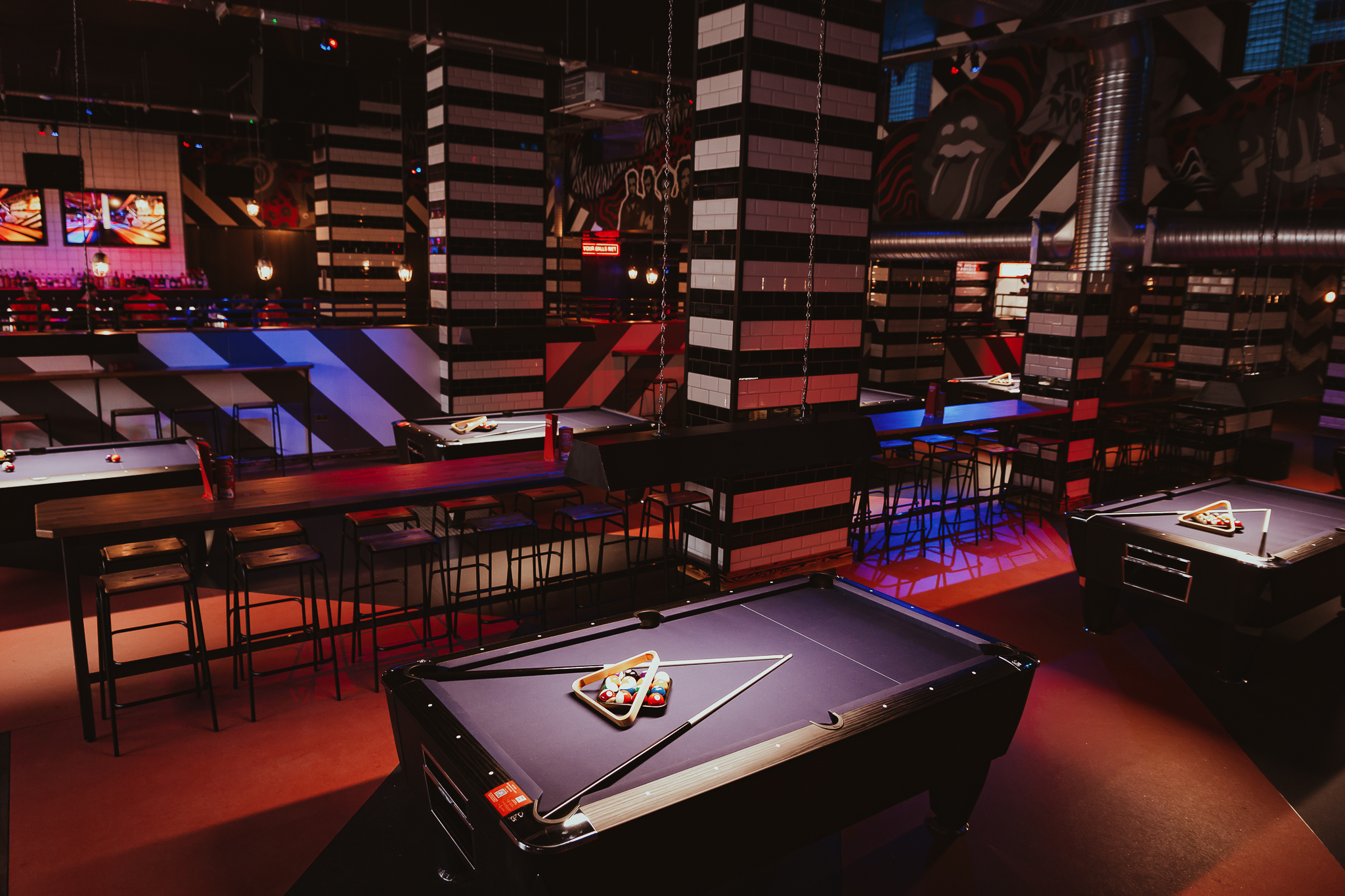 Vibrant Roxy Ball Room in Sheffield, ideal for corporate events and social gatherings.