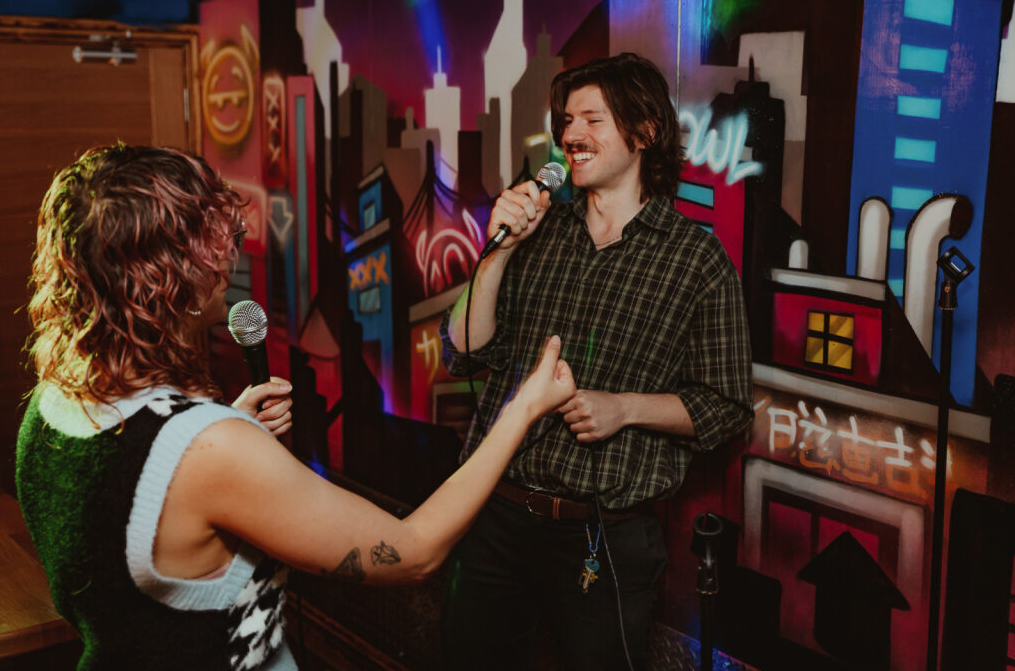 Karaoke Room at Roxy Ball Room, Sheffield – vibrant space for networking and team-building.