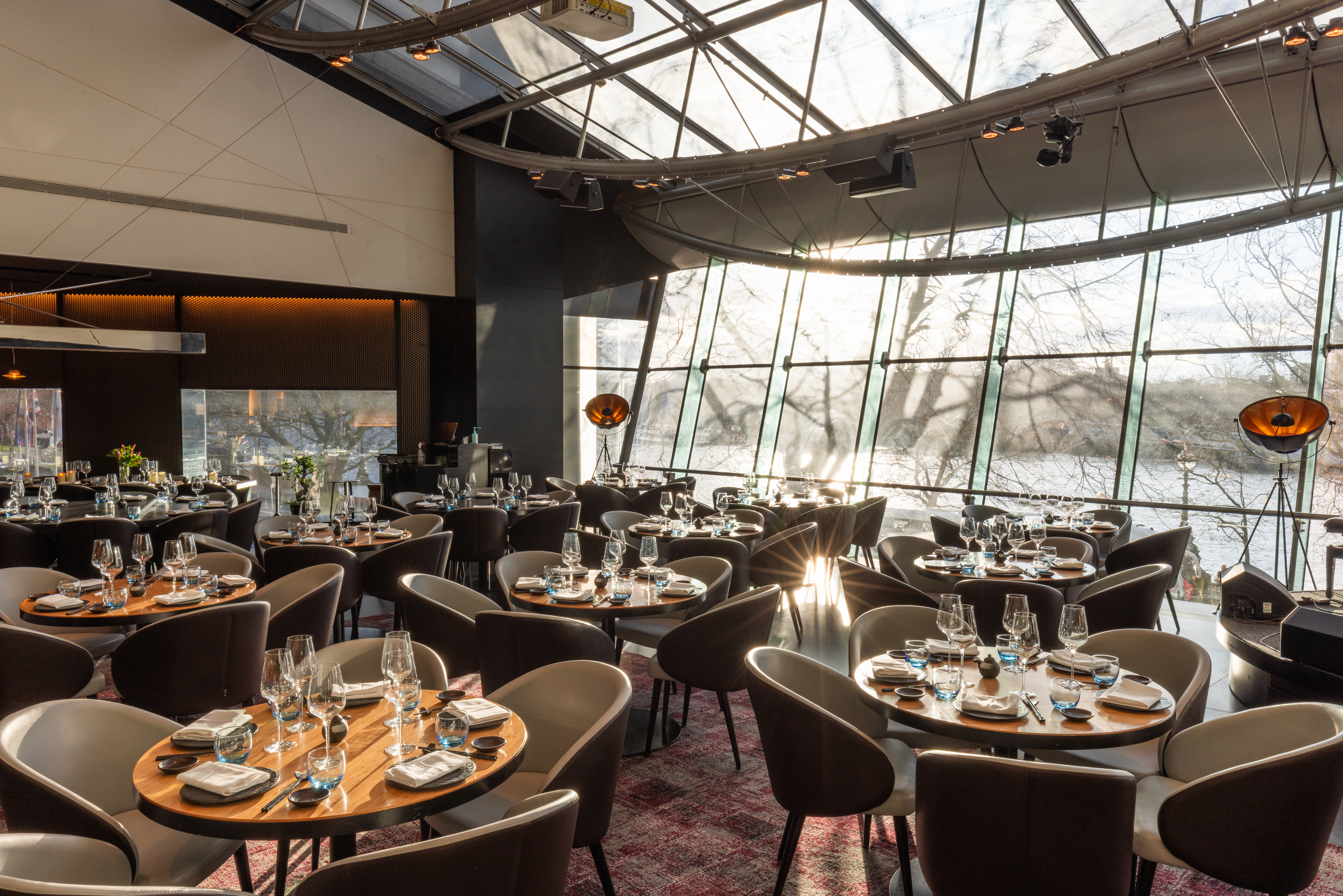 Elegant banquet setup at Chino Latino, Park Plaza London for corporate events and weddings.