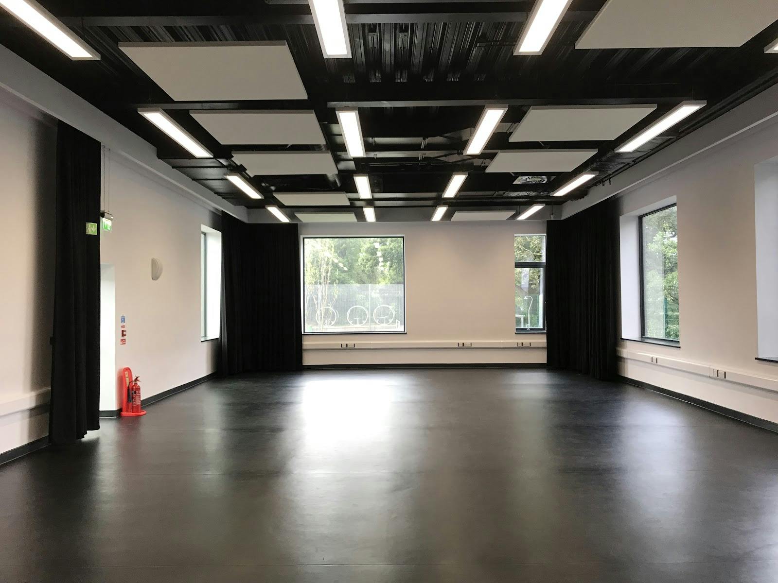 William Ellis School sports pitch: modern, versatile blank-canvas event space for hire.