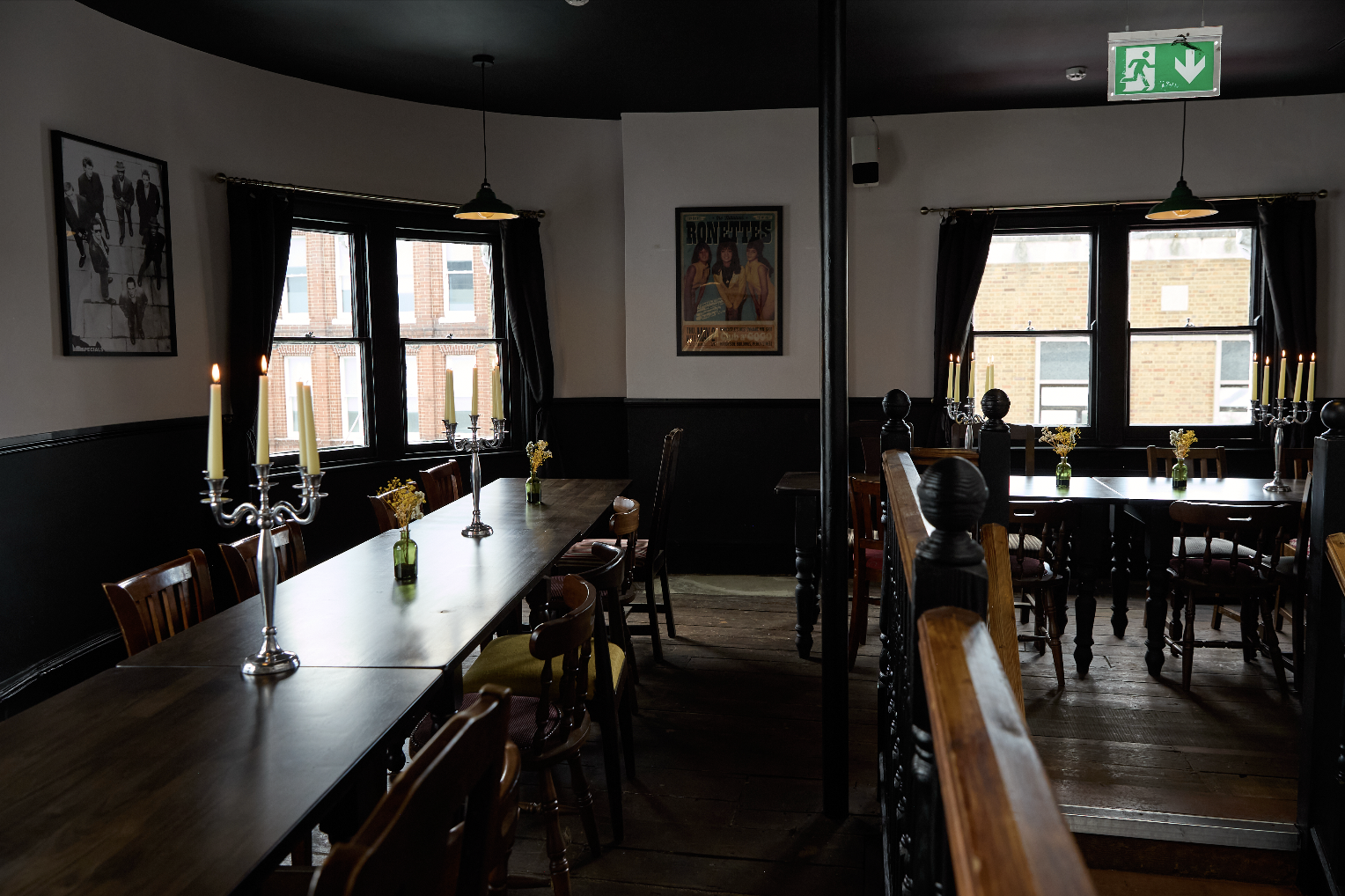 Intimate 2nd Floor Dining Room at The Islington Townhouse, ideal for private events and gatherings.