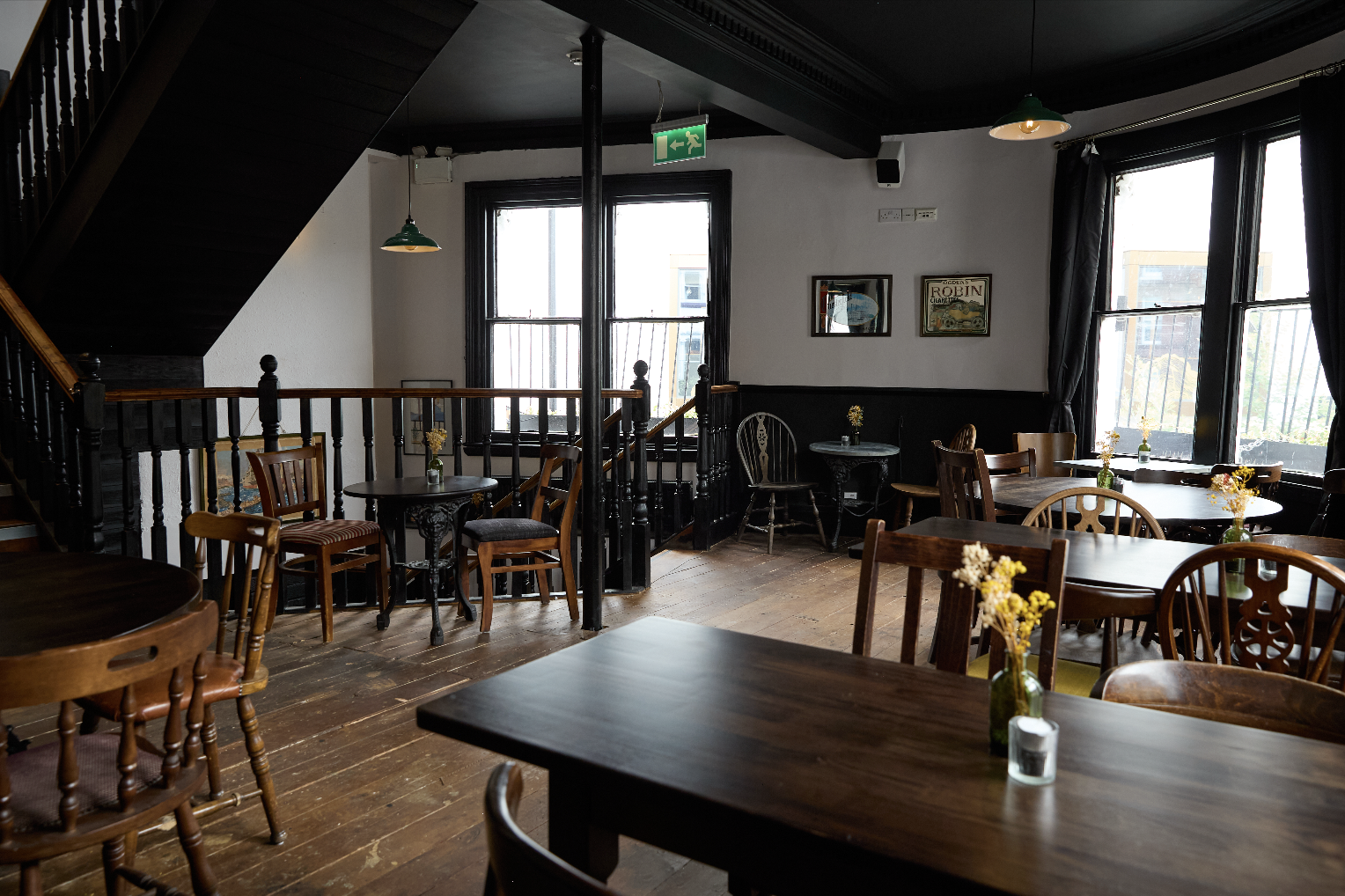 Quaint 1st Floor Dining Room at The Islington Townhouse for brunch events and workshops.
