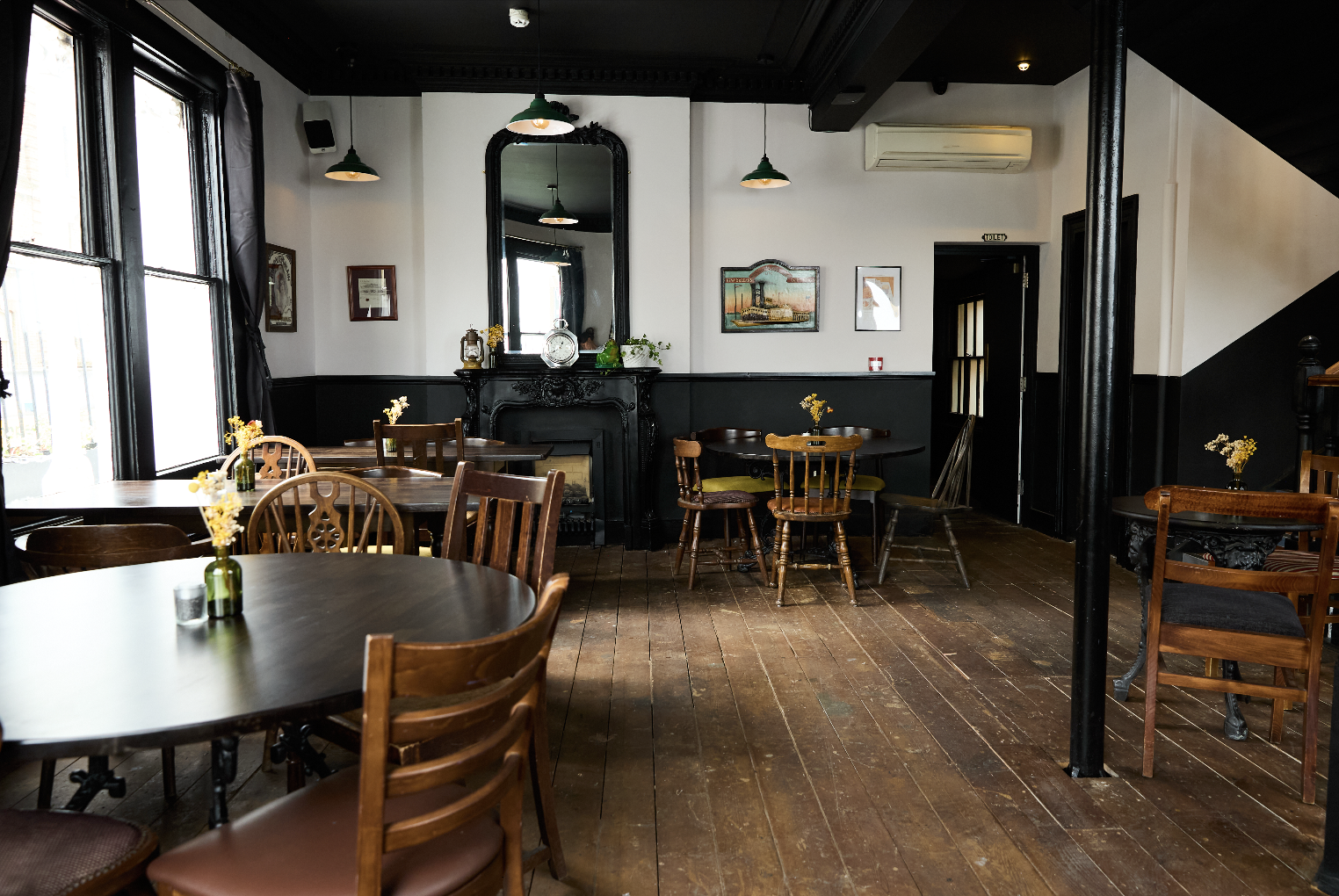 1st Floor Dining Room at The Islington Townhouse, cozy event space for networking gatherings.