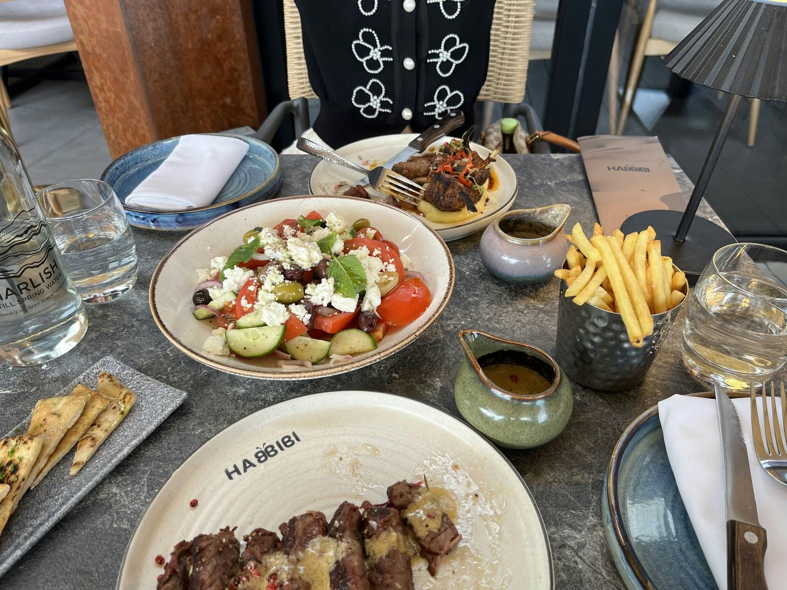 Branded Habbibi restaurant setup for VIP client briefings and professional incentive lunches.