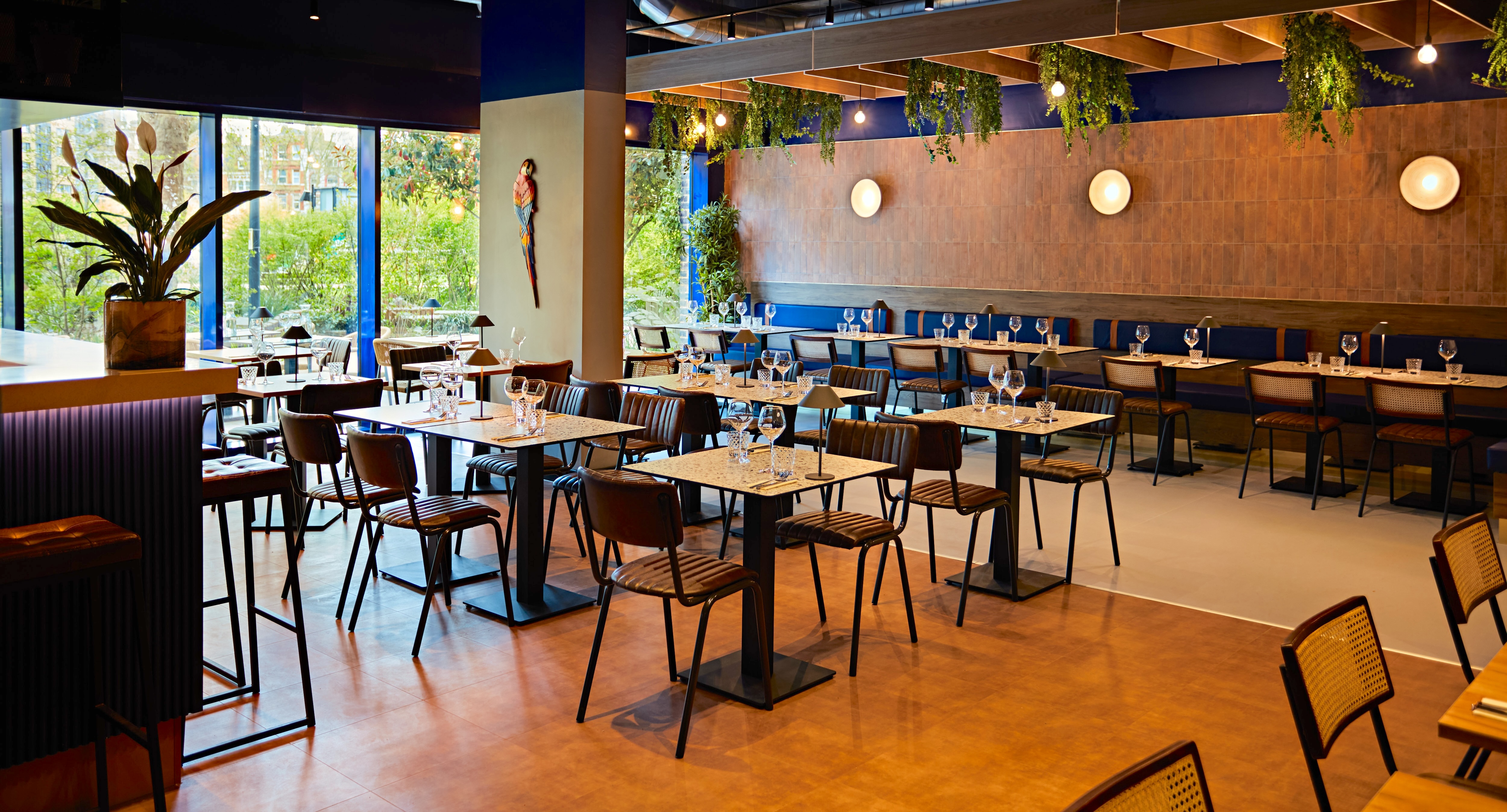 Full restaurant hire at Arepa & Co, modern event space for corporate meetings and social functions.
