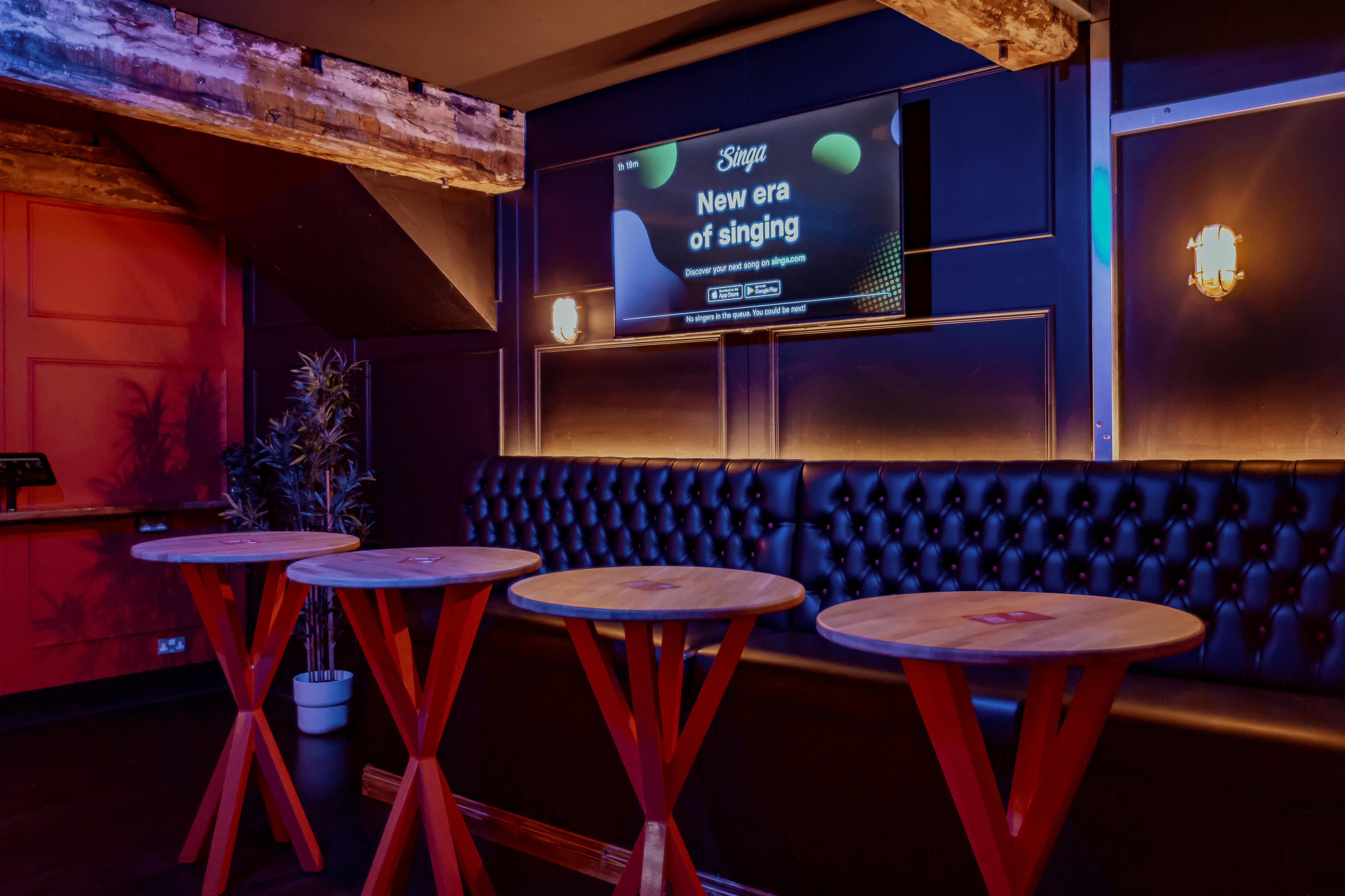 Karaoke Room at Roxy Ball Room, Deansgate Manchester: Stylish lounge for events and gatherings.