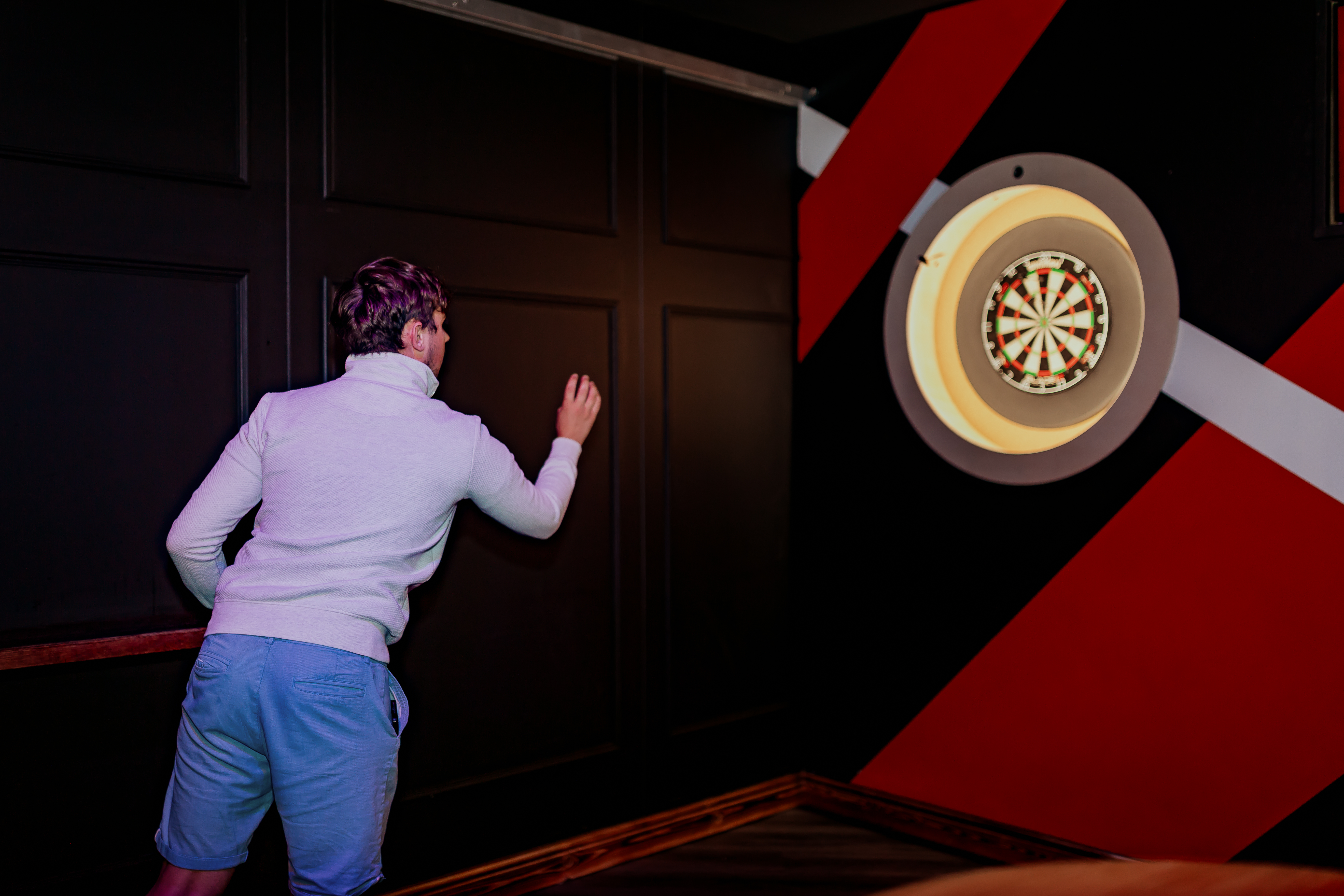 Karaoke room at Roxy Ball Room, Manchester - modern design for corporate events and team-building.