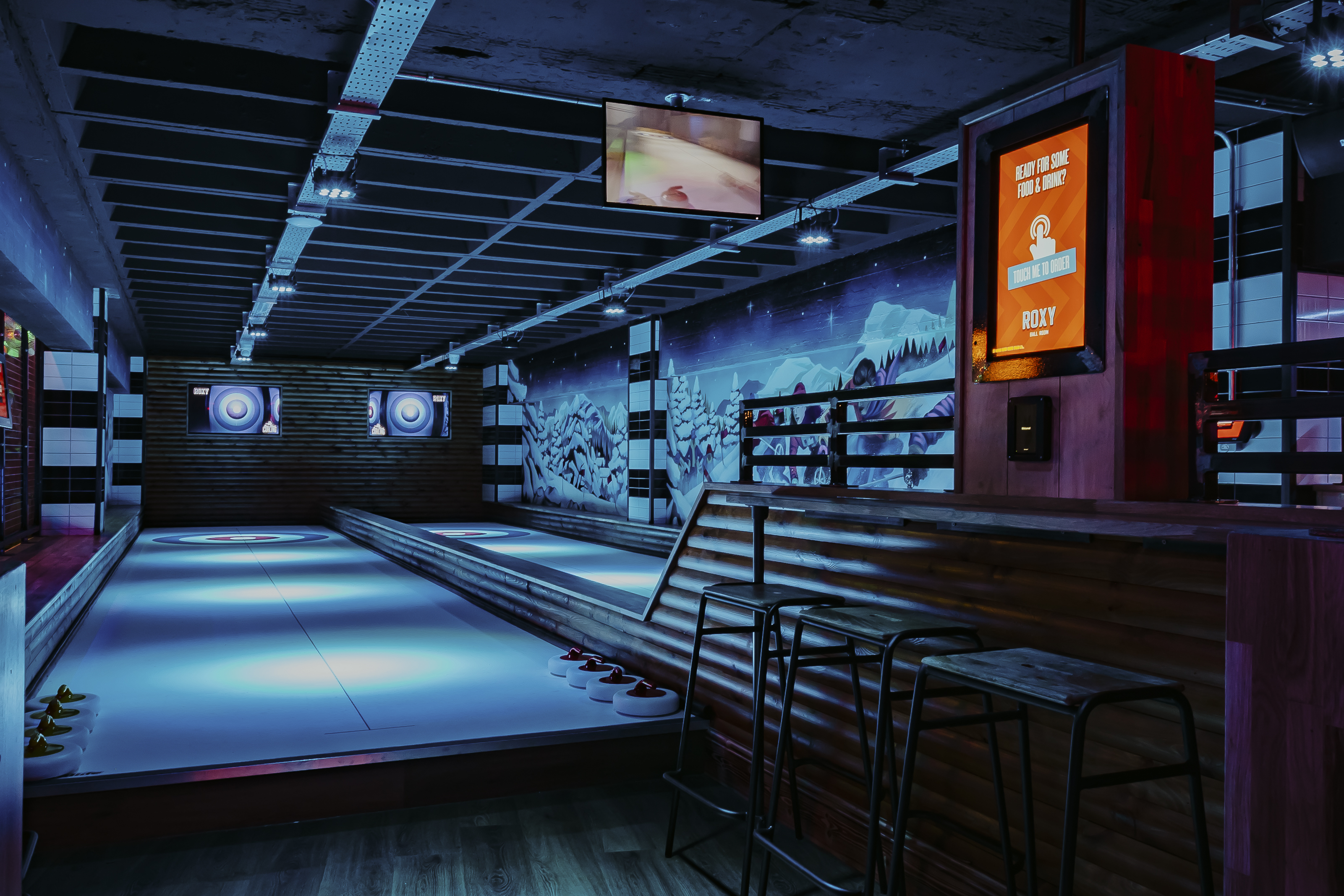 The Lodge at Roxy Ball Room, York - modern event space for team-building and networking.