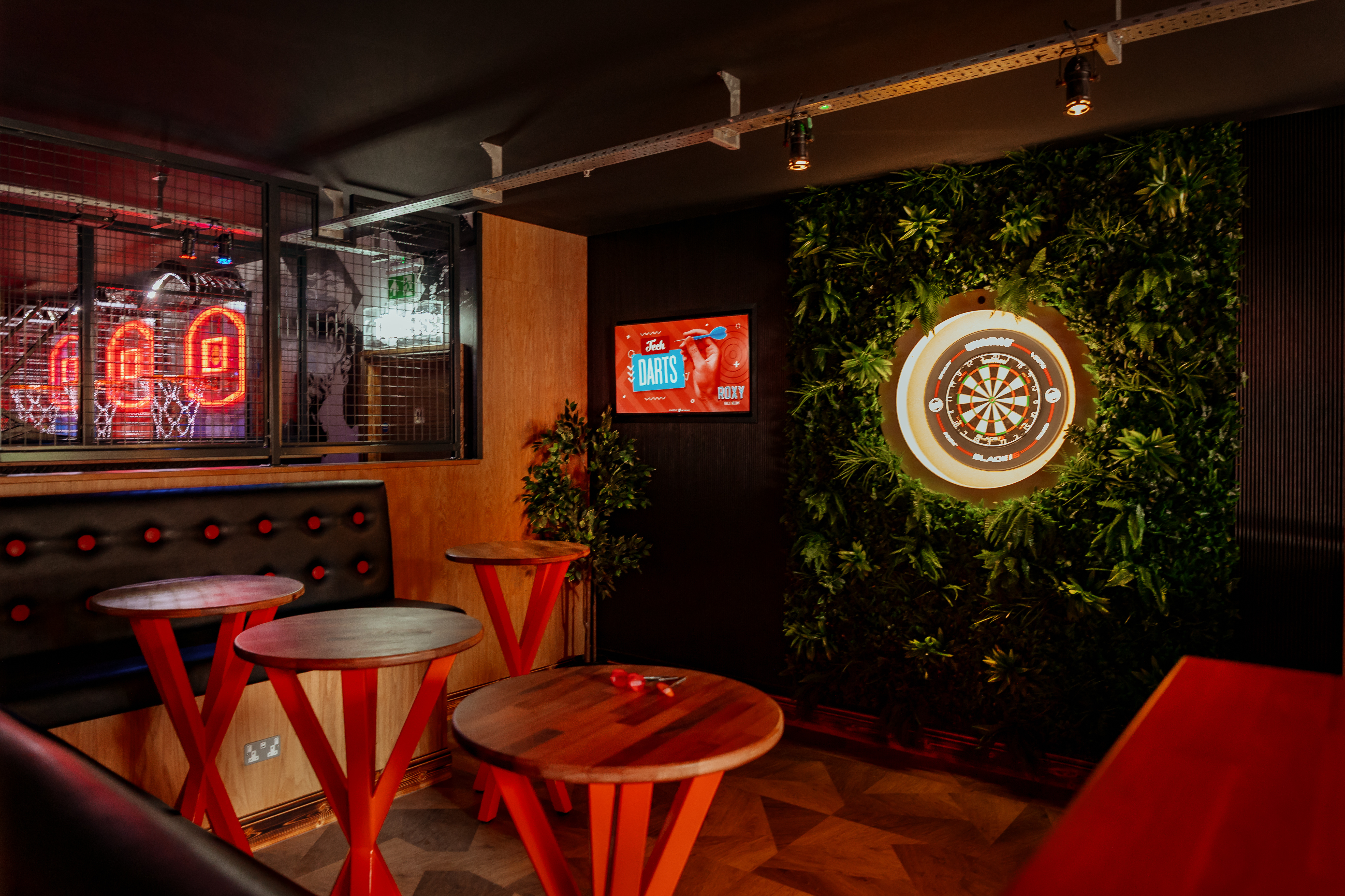 Vibrant event space at Roxy Ball Room St Mary Axe, perfect for networking and team-building.