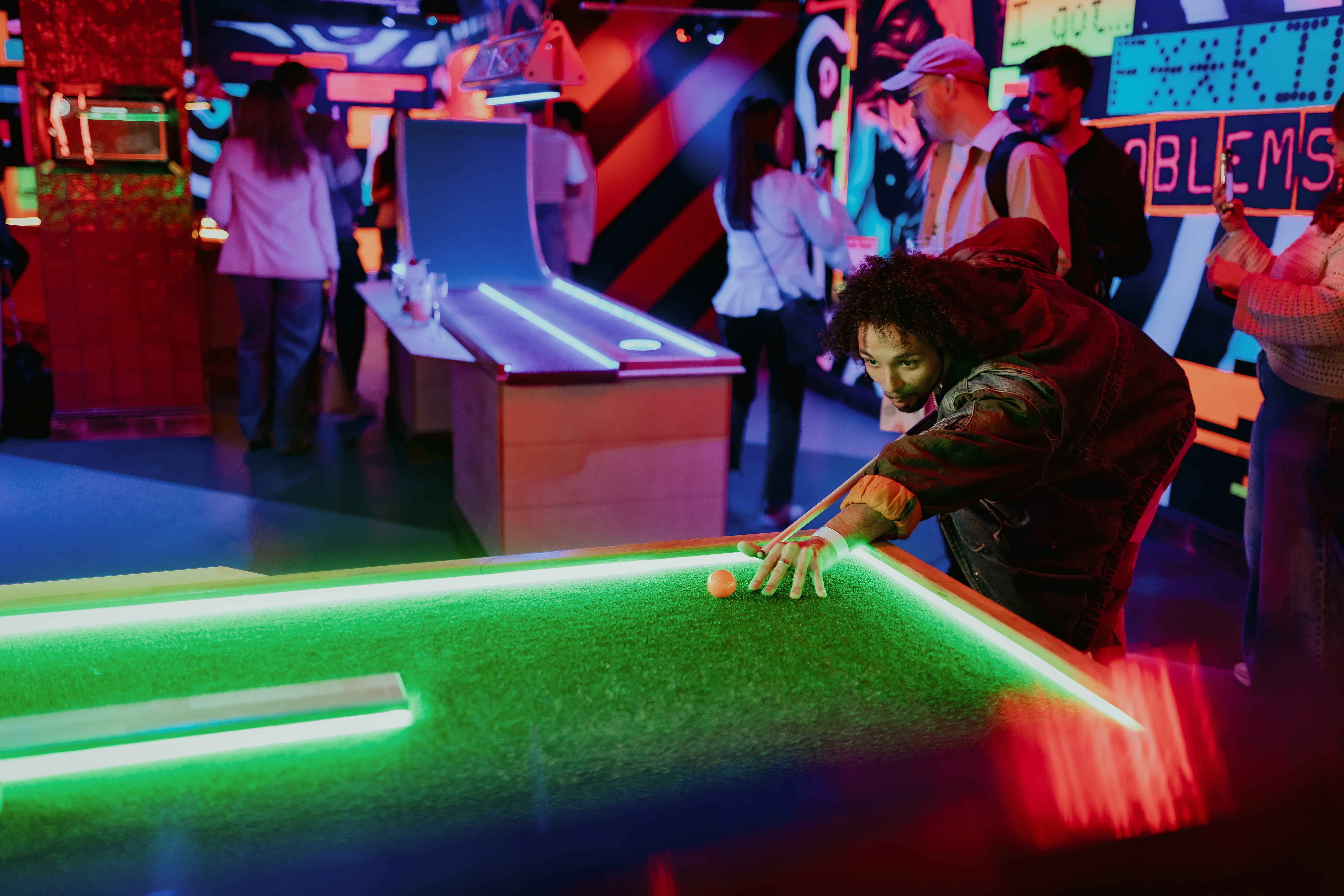 Crazy Pool at Roxy Ball Room, London - vibrant event space for networking and team-building.