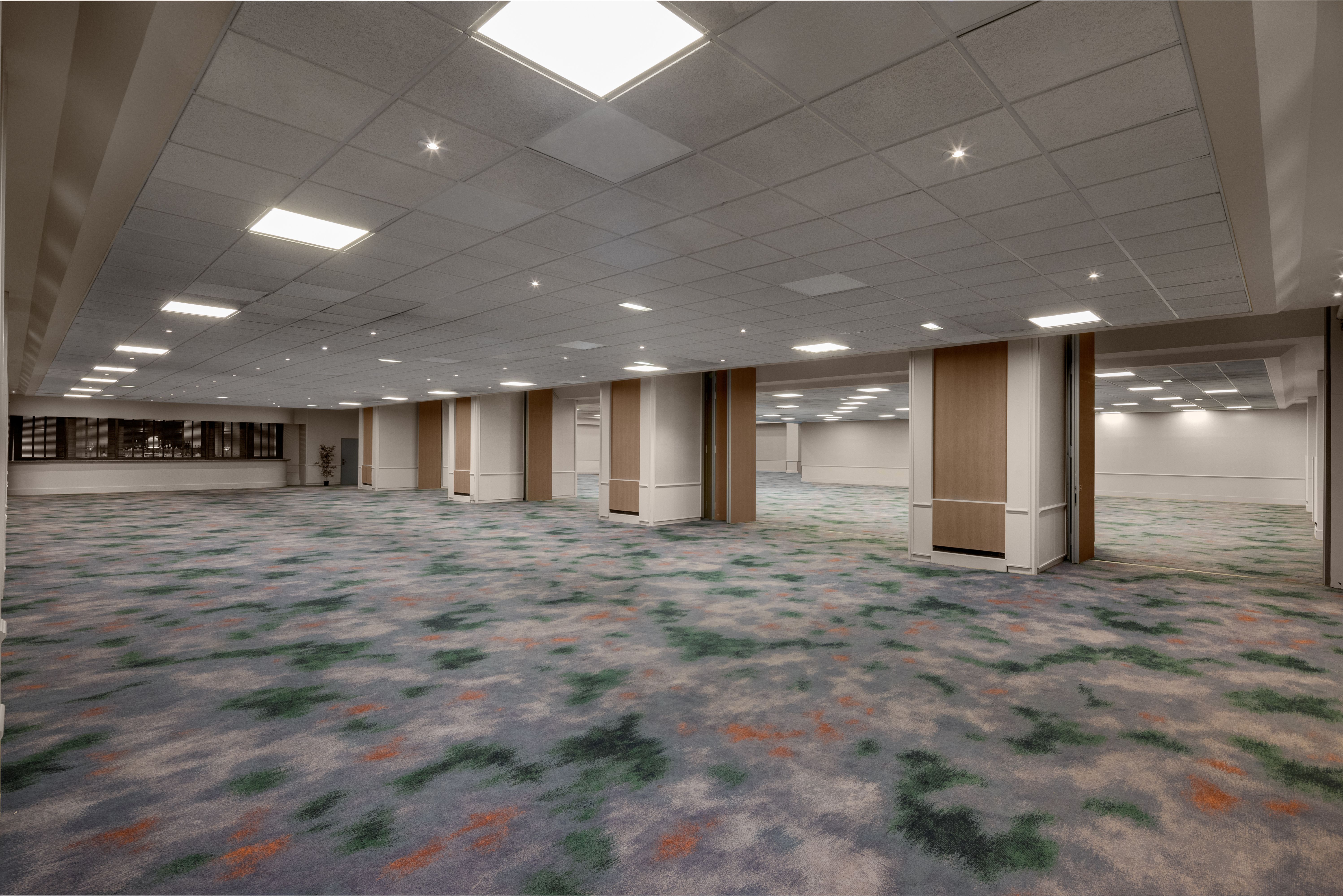 Spacious event space at DoubleTree by Hilton Brighton for conferences and networking.