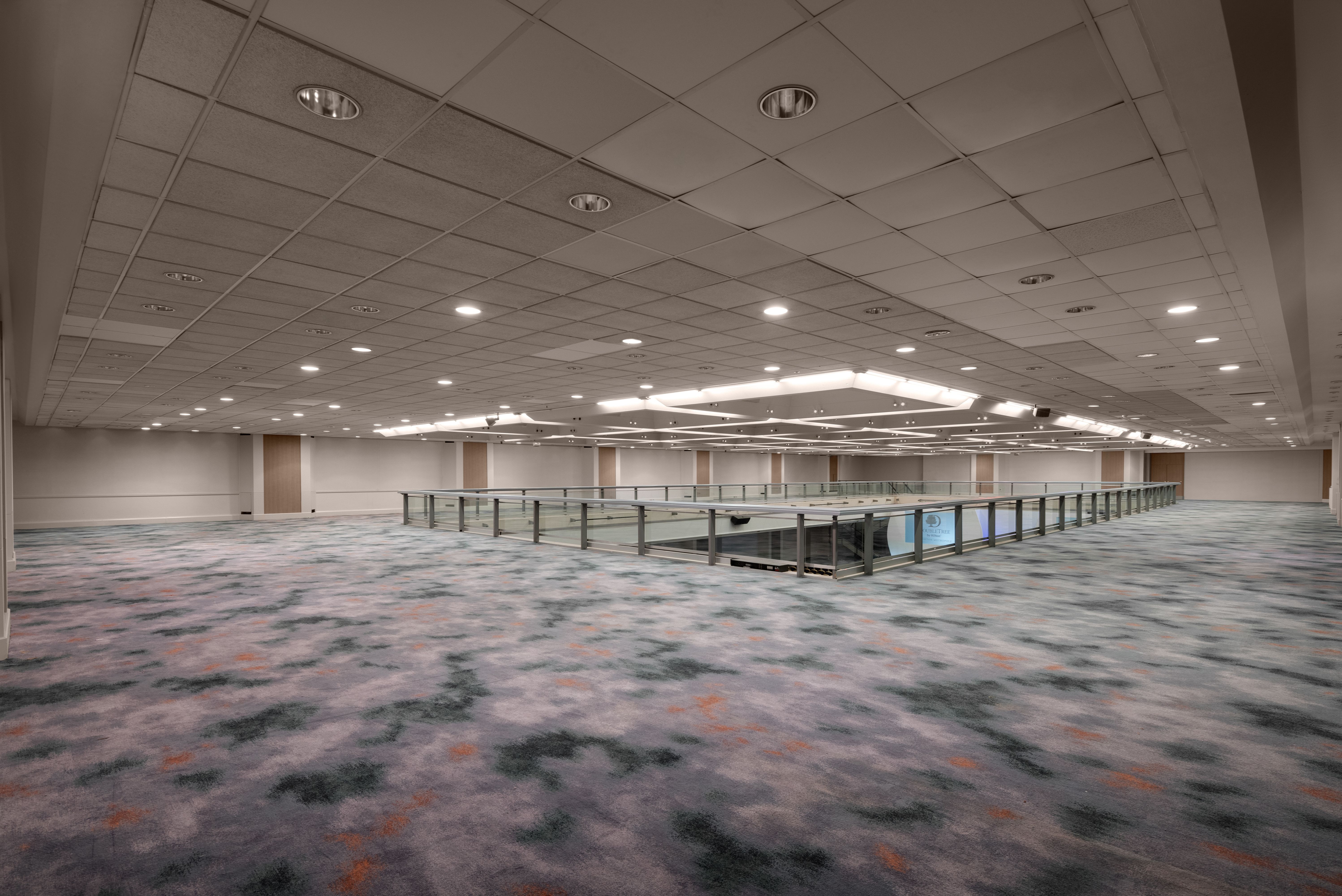 Spacious event venue at Oxford Gallery, ideal for conferences and trade shows.