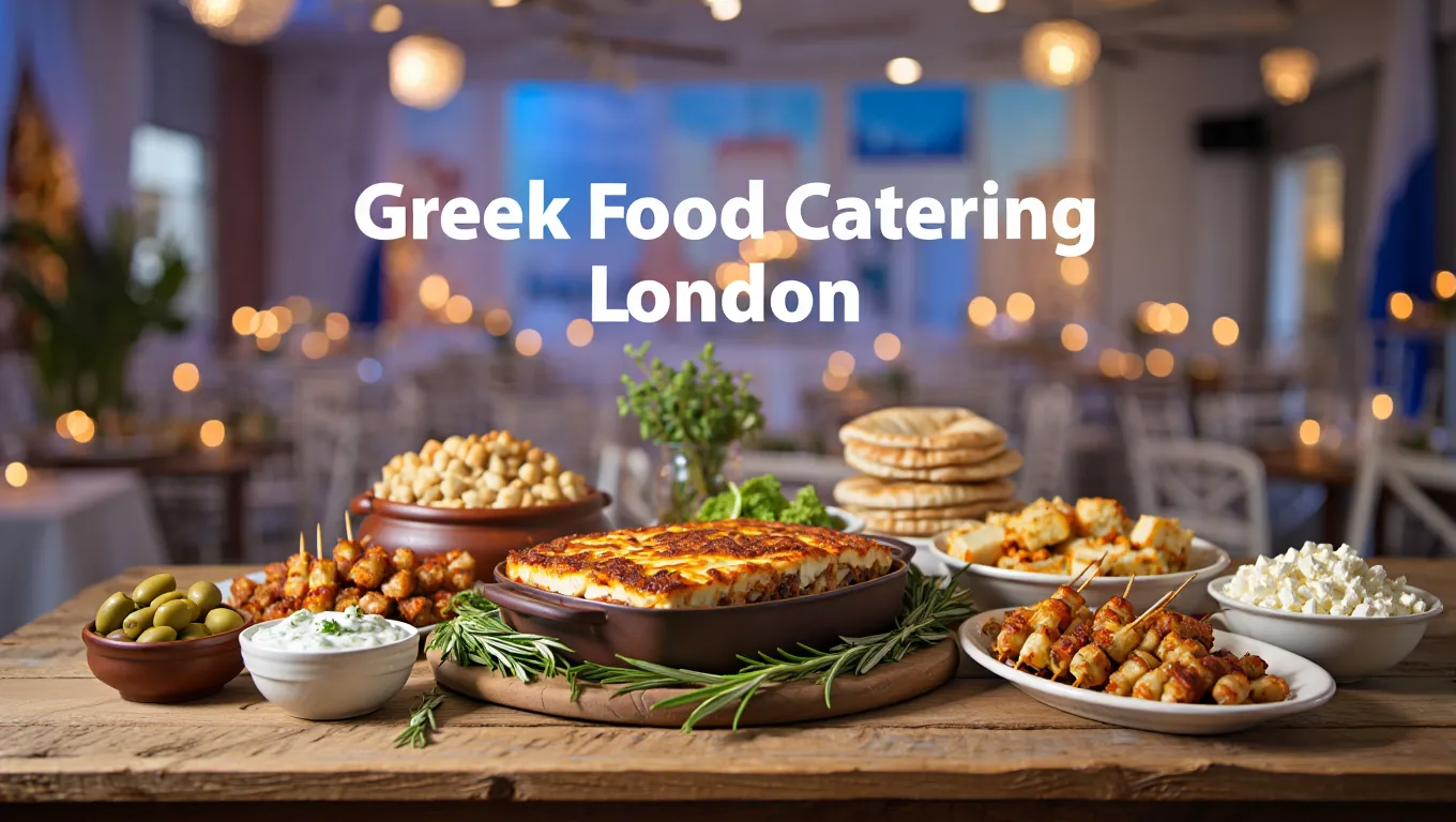 Greek Food Catering Services for Events & Parties in London