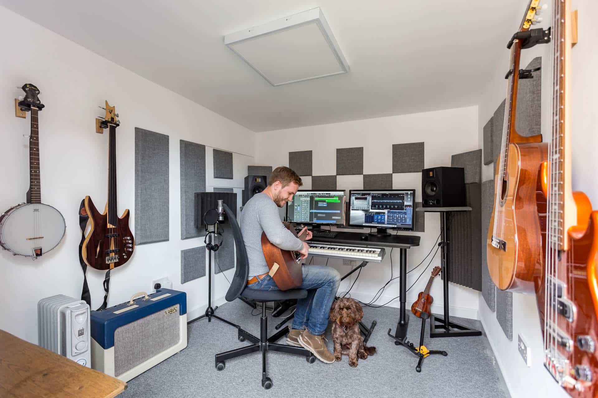 Small Professional Garden Music Studio | Green Retreats