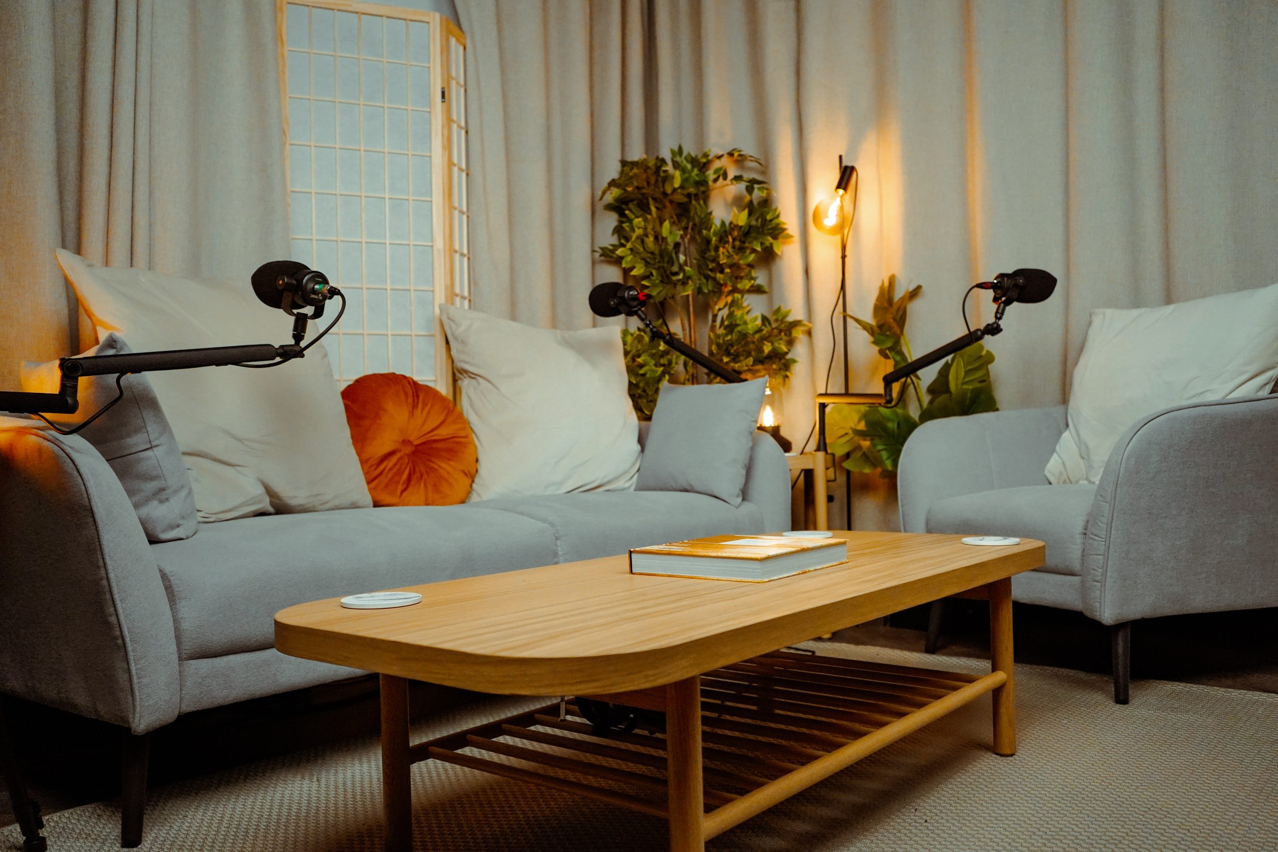 Podcast Studios in London for Audio & Video - Podcast Room