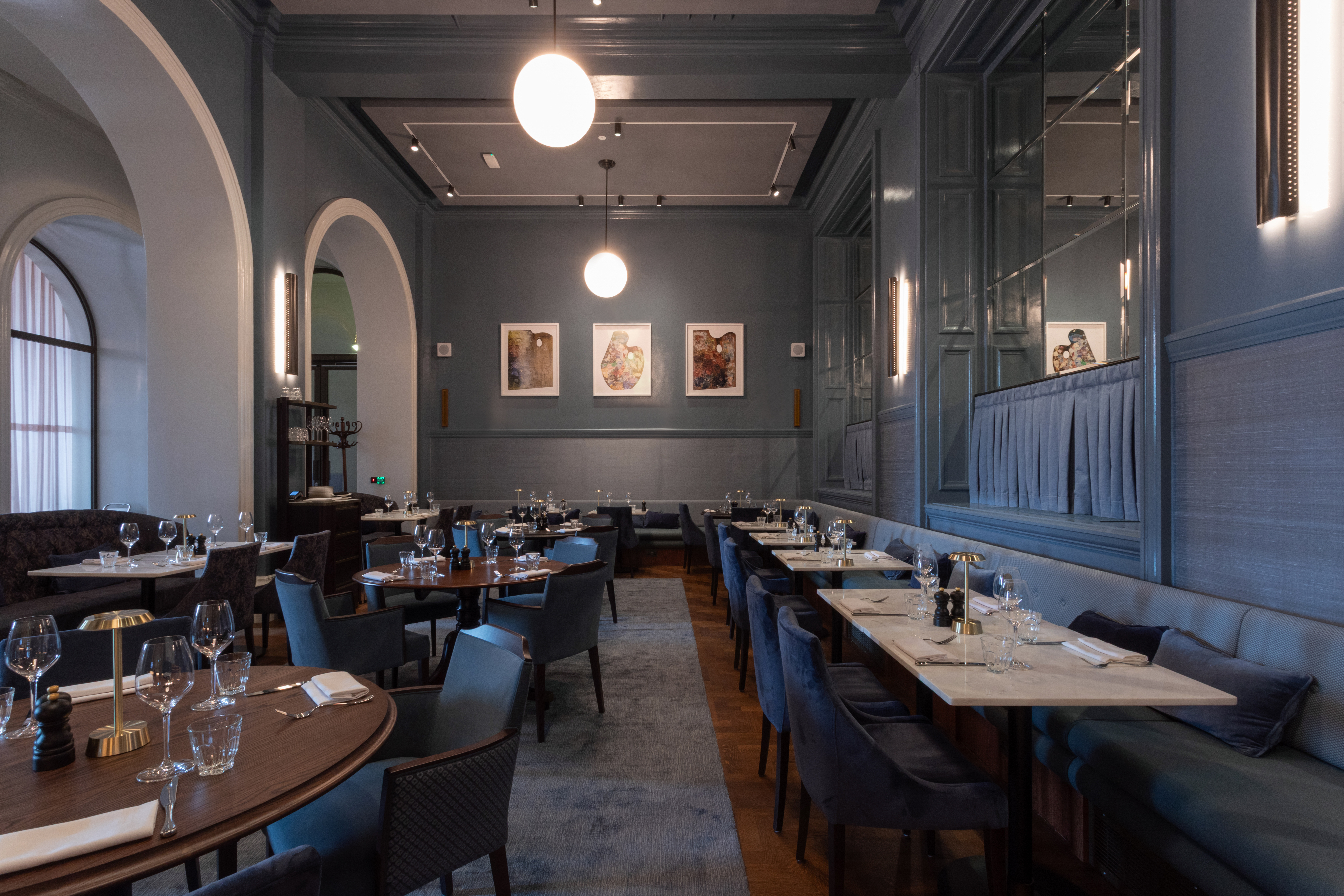 Supporters' House dining space in The National Gallery, ideal for events and gatherings.
