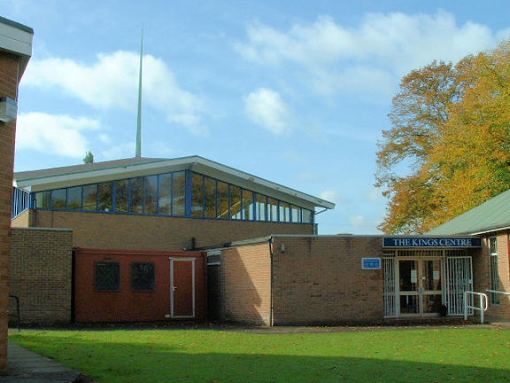Connect Centre venue: modest exterior for community gatherings and non-profit workshops.