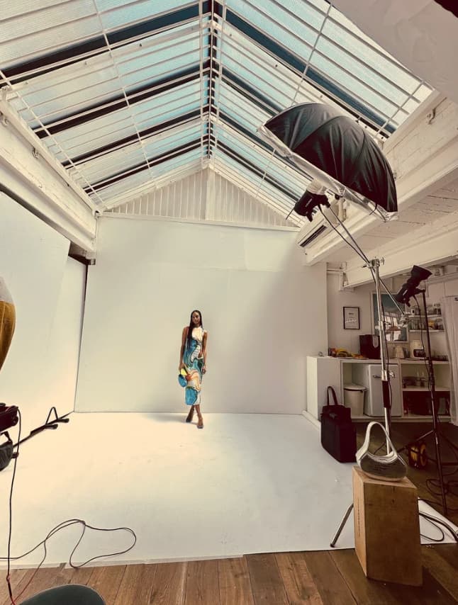 Creative studio space in SW10 for photoshoots and small events, featuring bright minimalism.