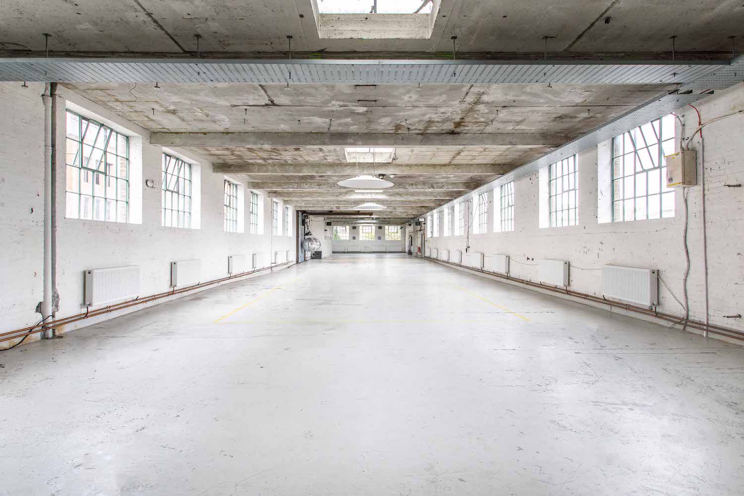 Penthouse at Electrowerkz: spacious industrial venue for meetings and workshops.