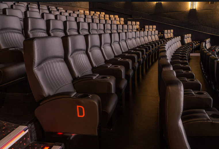 Vue Nottingham tiered cinema auditorium for corporate presentations and product launches.