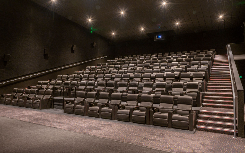 Vue Glasgow St Enoch cinema auditorium with plush seating for corporate events and screenings.
