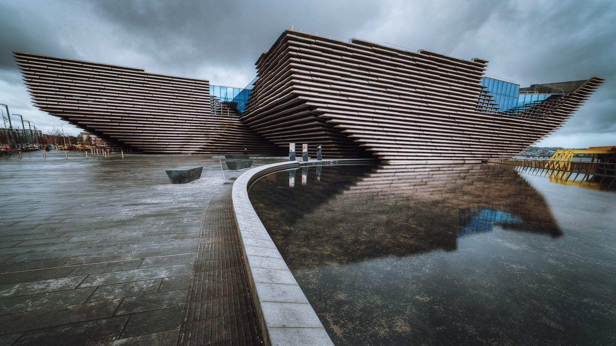 The V&A Design Museum, Dundee, Scotland, Winter — Ian Cylkowski  Photography. Photography