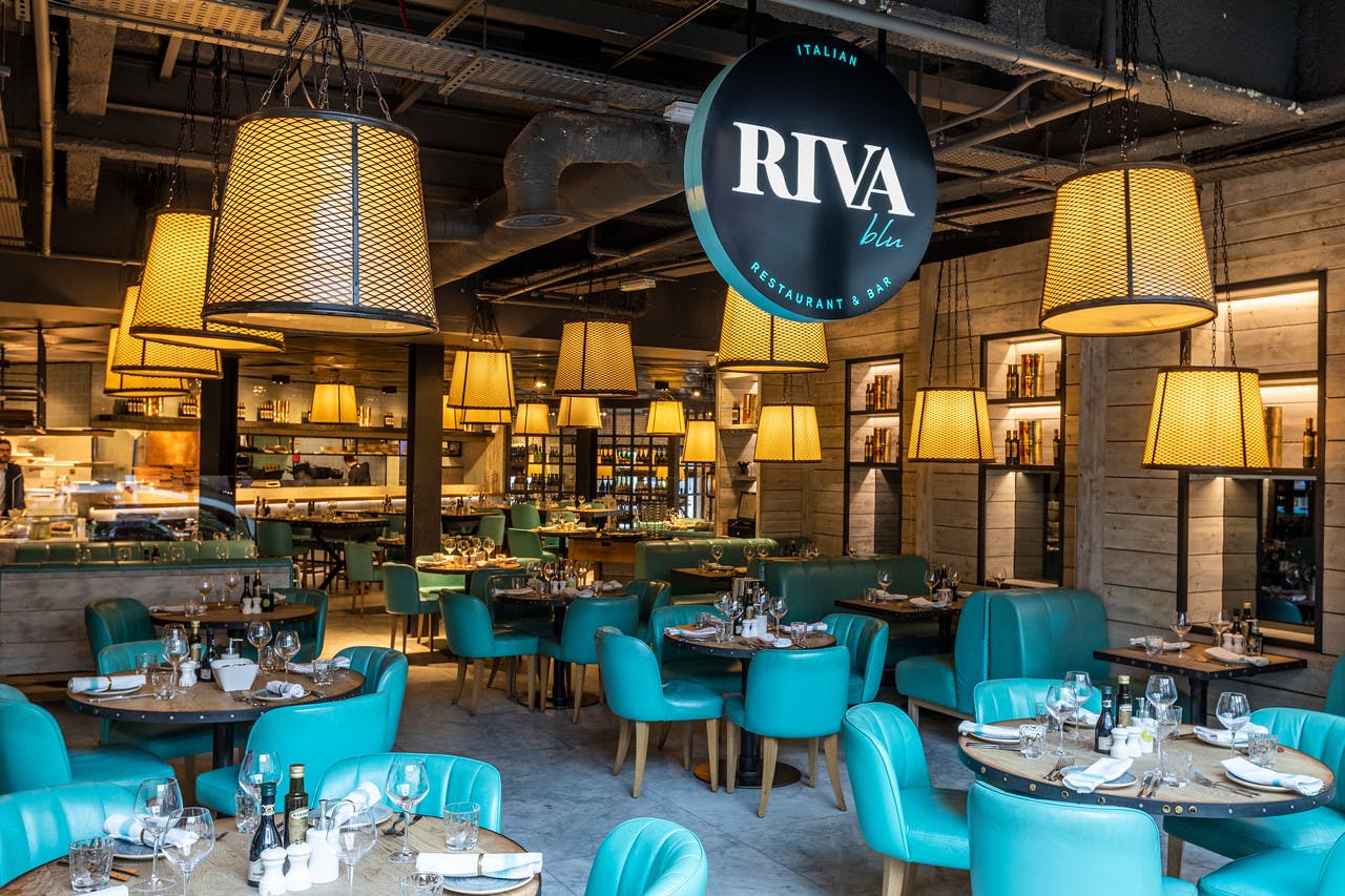 Riva Blu Manchester - >Riva Blu Italian Restaurant &amp; Bar, Manchester</a>