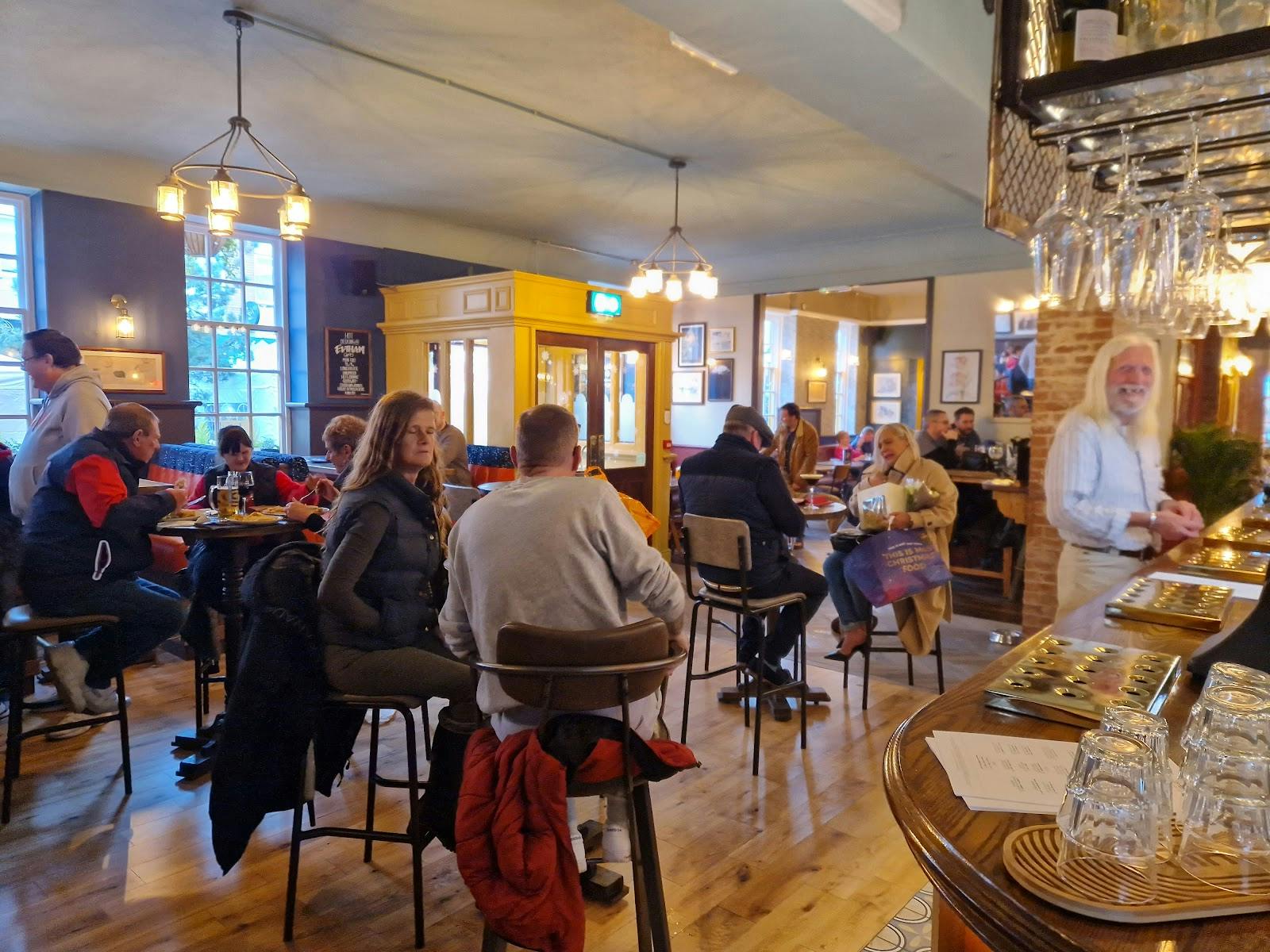 Bar in Eltham GPO with high-top seating, perfect for corporate mixers and networking events.