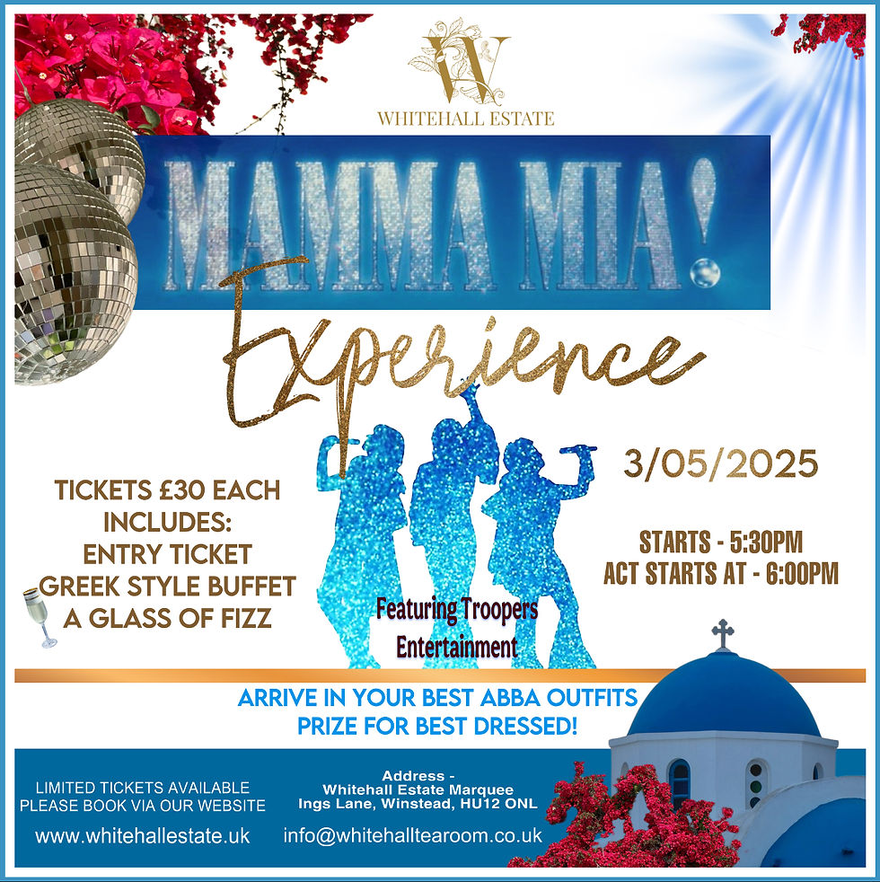 Mamma Mia Experience | Whitehall Estate