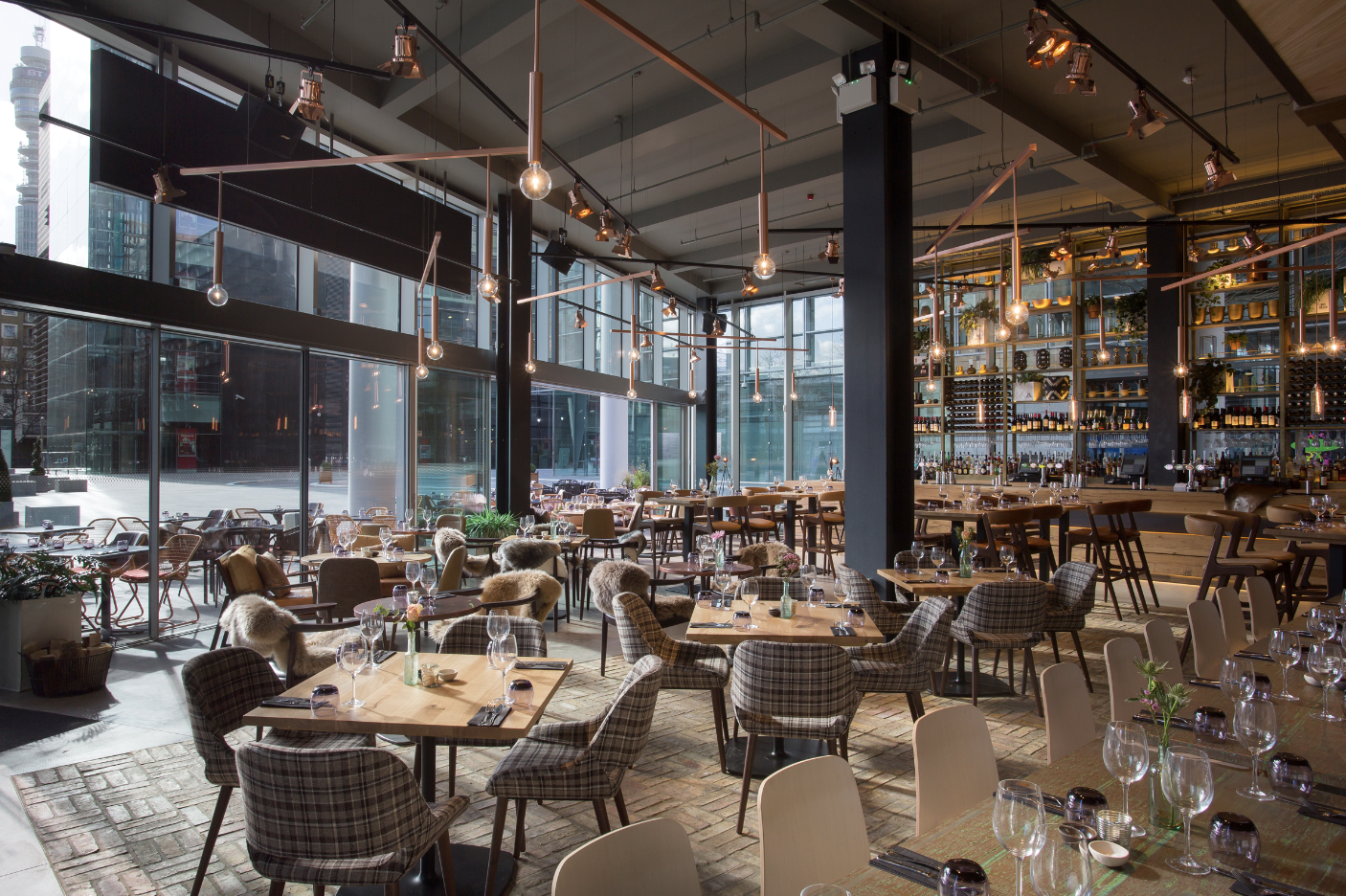 Elegant venue with natural light for events and meetings at The Refinery Regents Place.