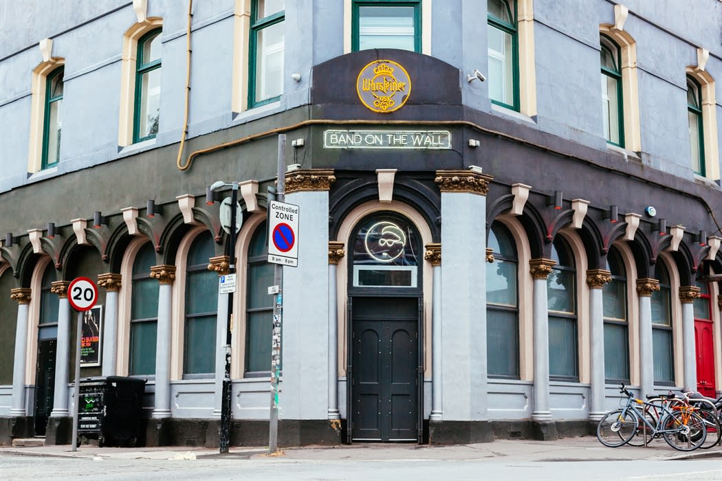 Band on the Wall historic concert hall for corporate events and live entertainment venue rental.