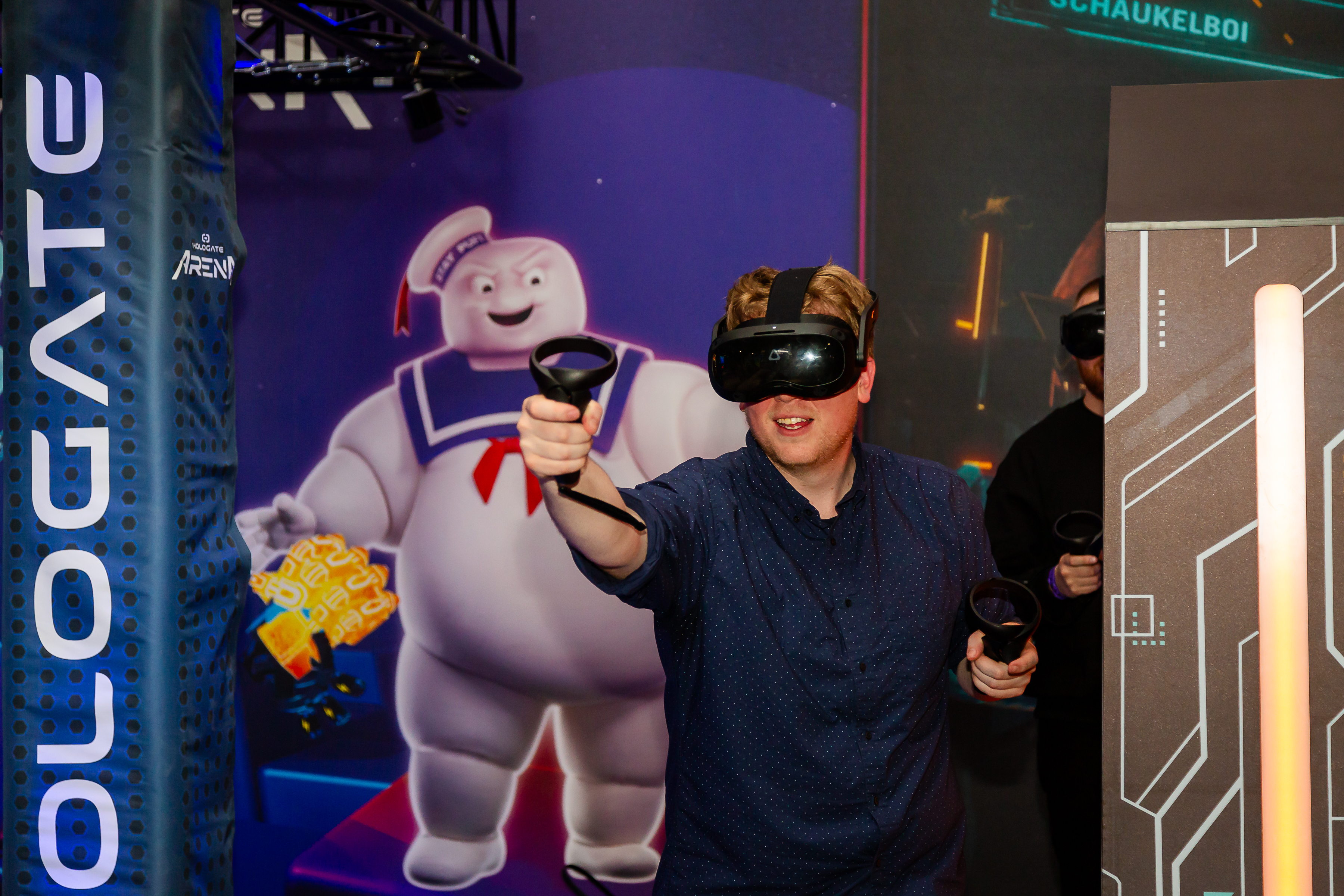 "Gravity Westfield Stratford Venue with virtual reality, perfect for immersive events and tech showcases."