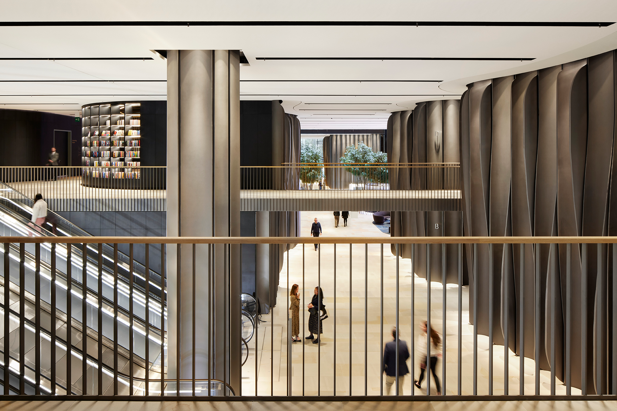 Modern event space in The Forum with natural light, perfect for networking meetings.