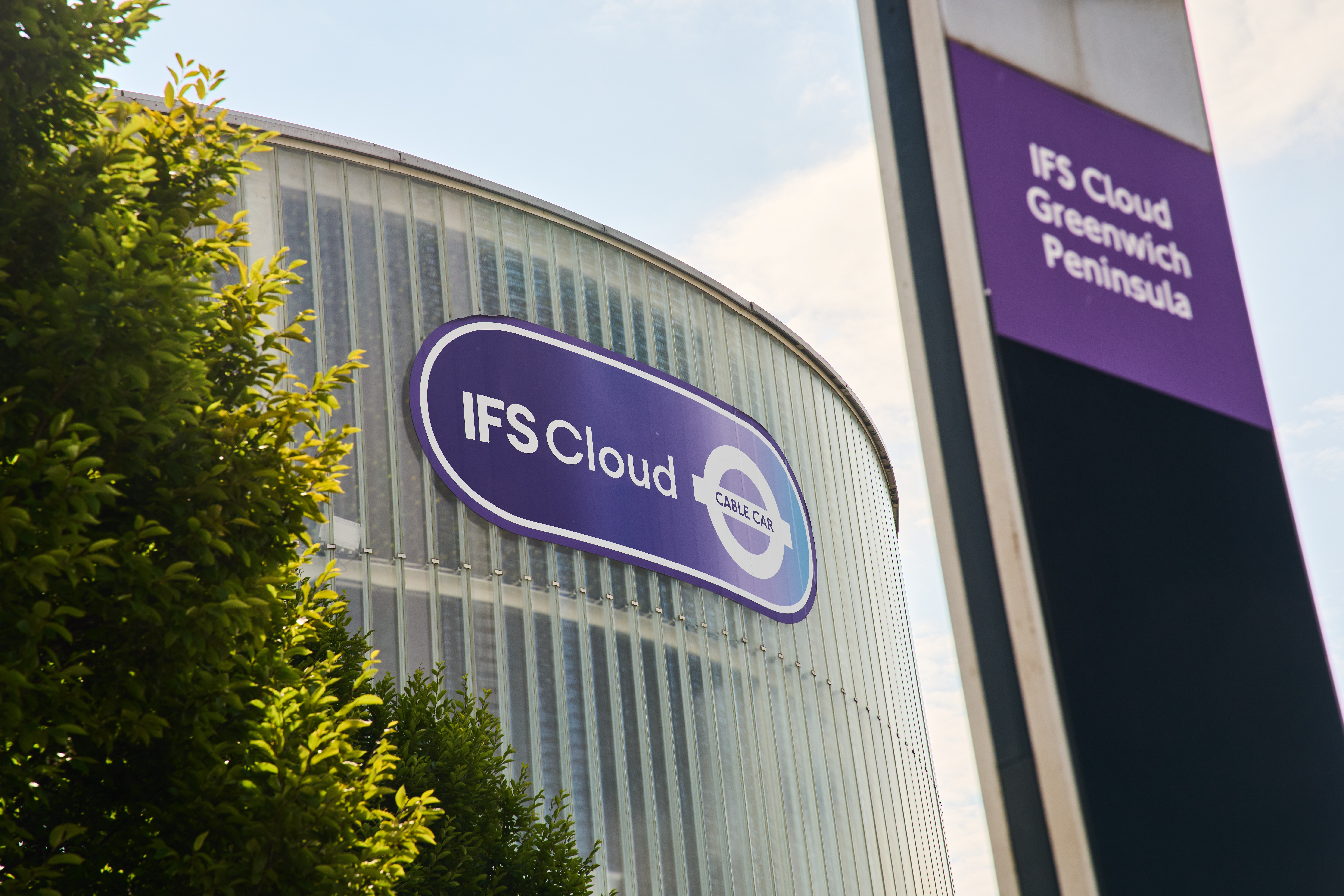 Cable Car Cabin at IFS Cloud, modern venue for corporate events and conferences.