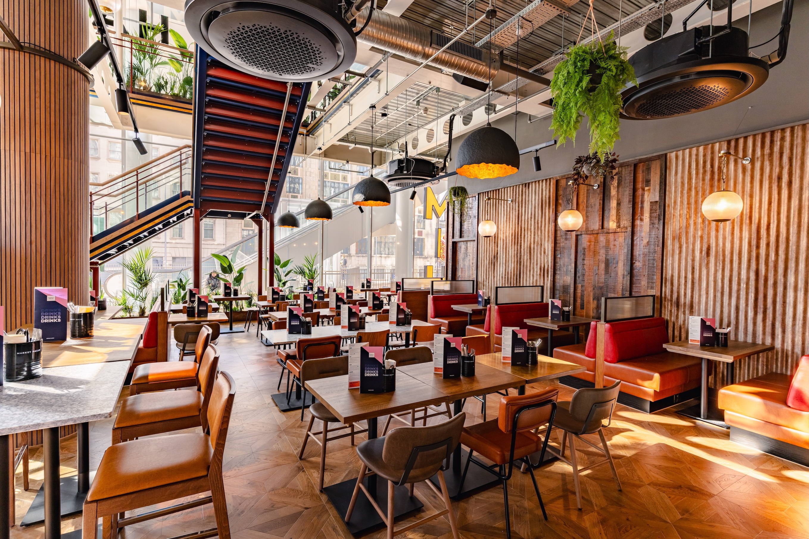 Market Halls Paddington – Food court – Paddington, London