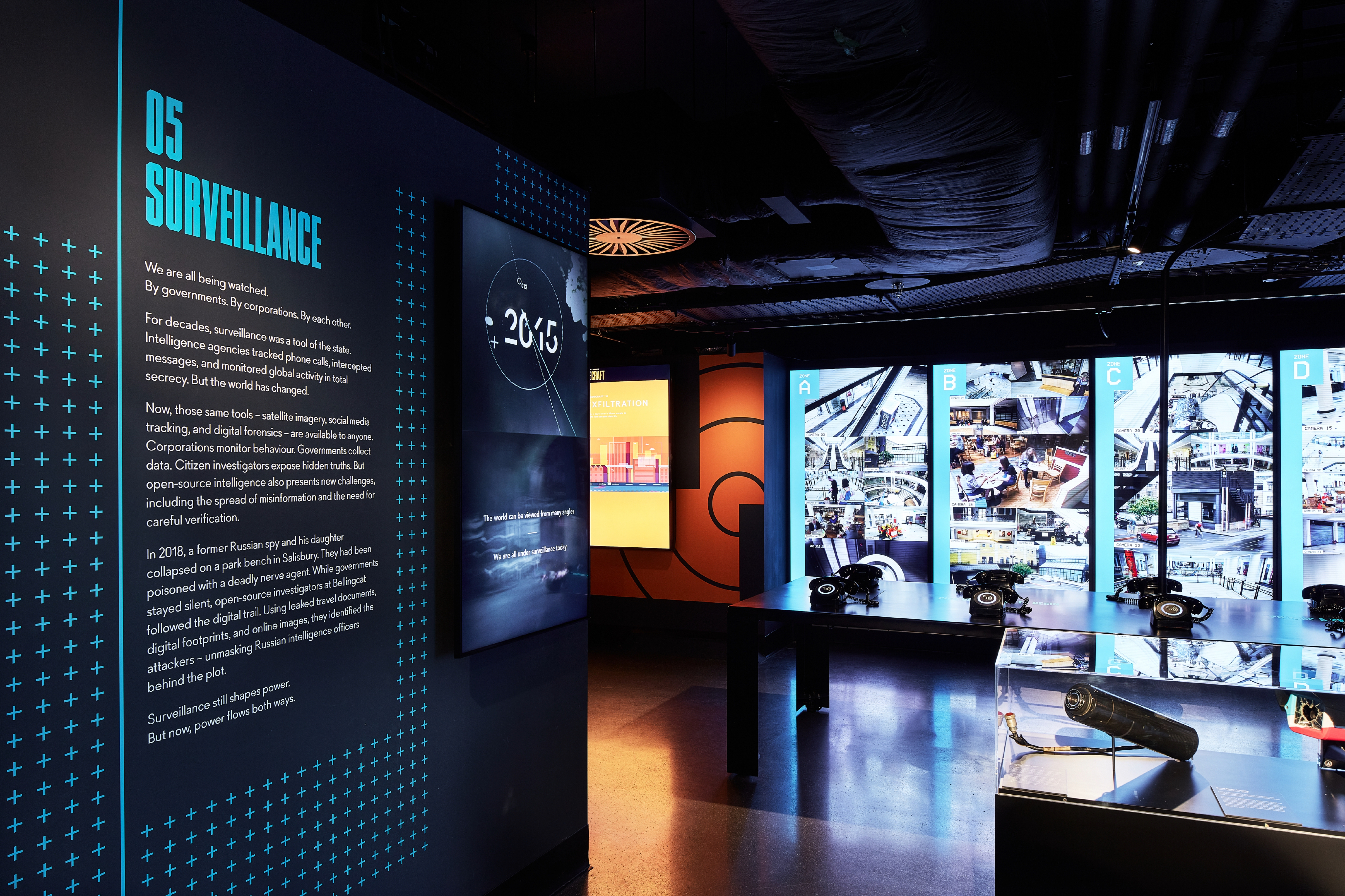 SPYSCAPE exhibit, immersive tech, future conference