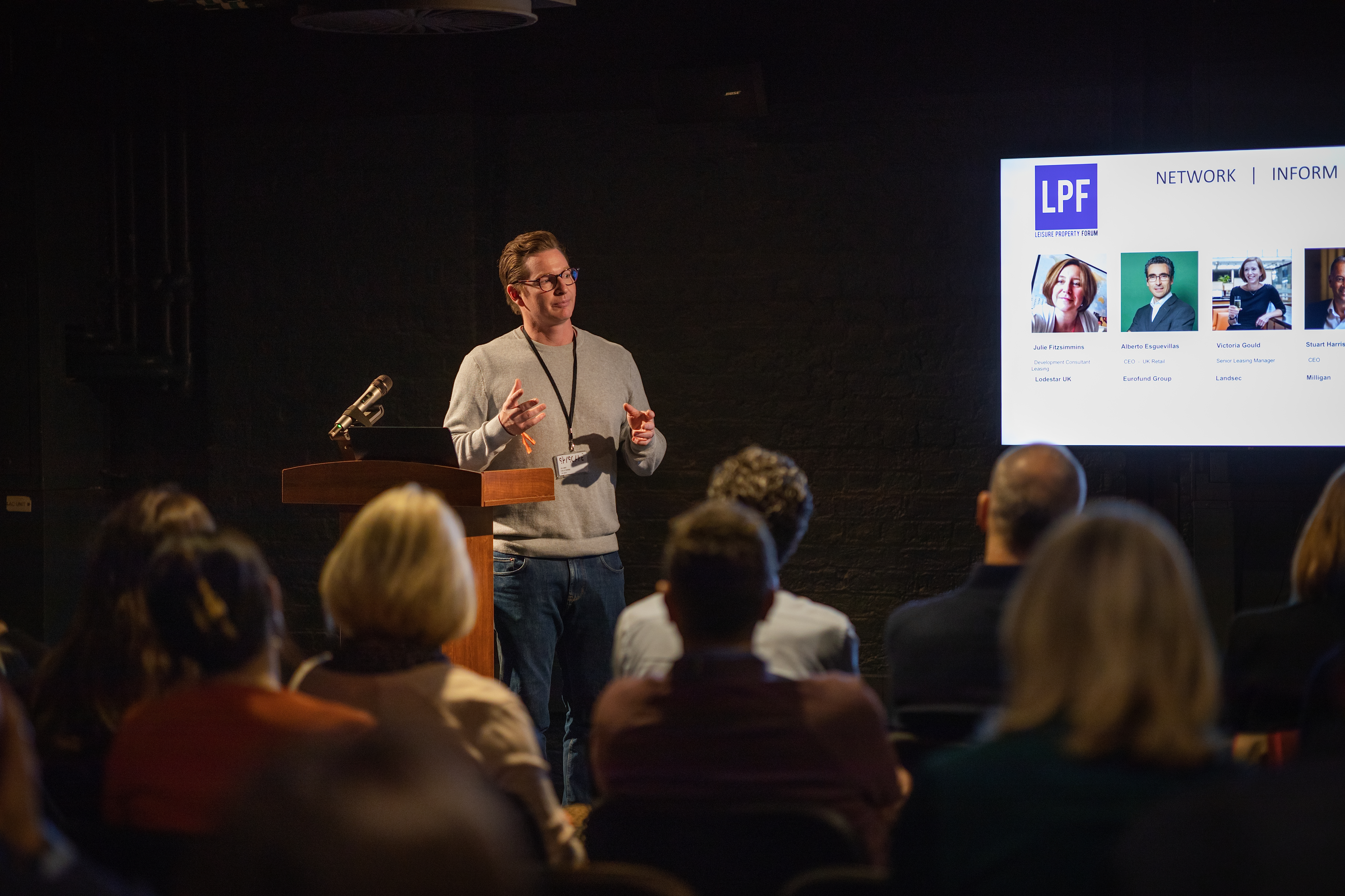 SPYSCAPE speaker engagement, professional AV, conference