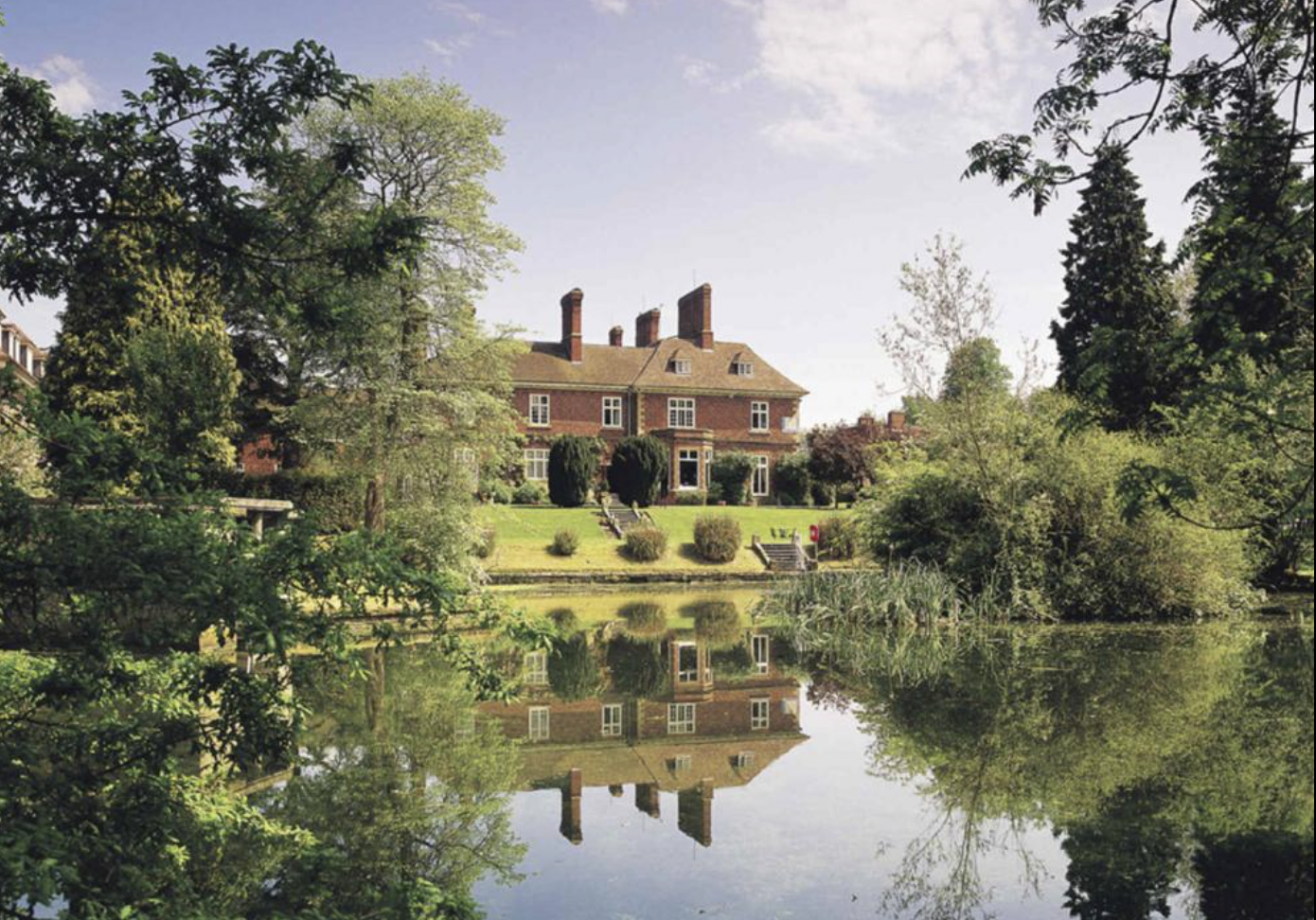 Lakeside Suite at Albrighton Hall: serene venue for corporate retreats and outdoor events.