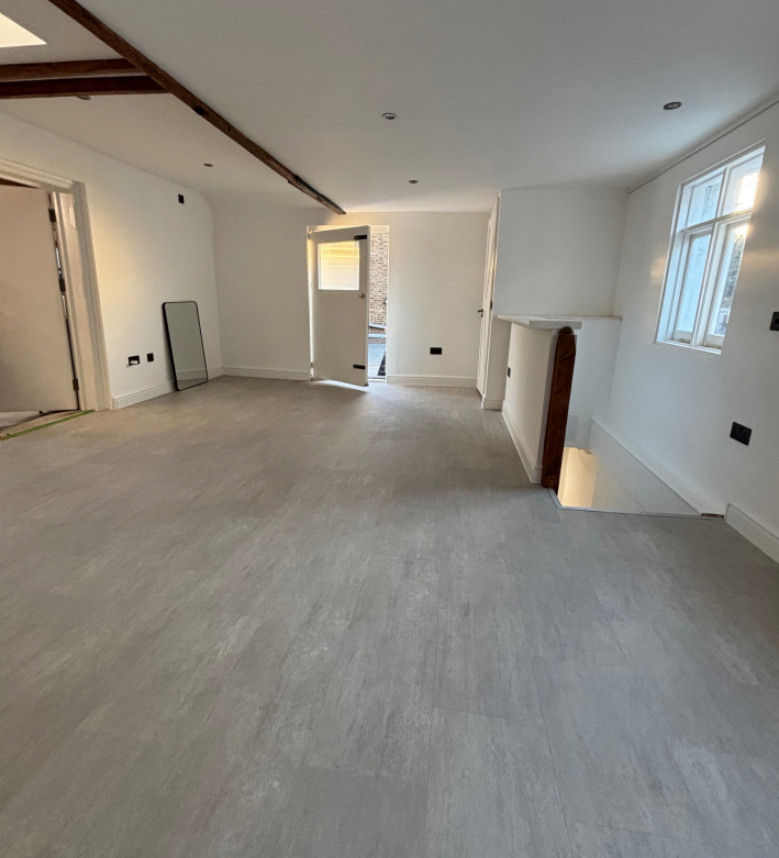 Raw Studio event space at Juma Spaces featuring open staircase layout for creative venue hire.