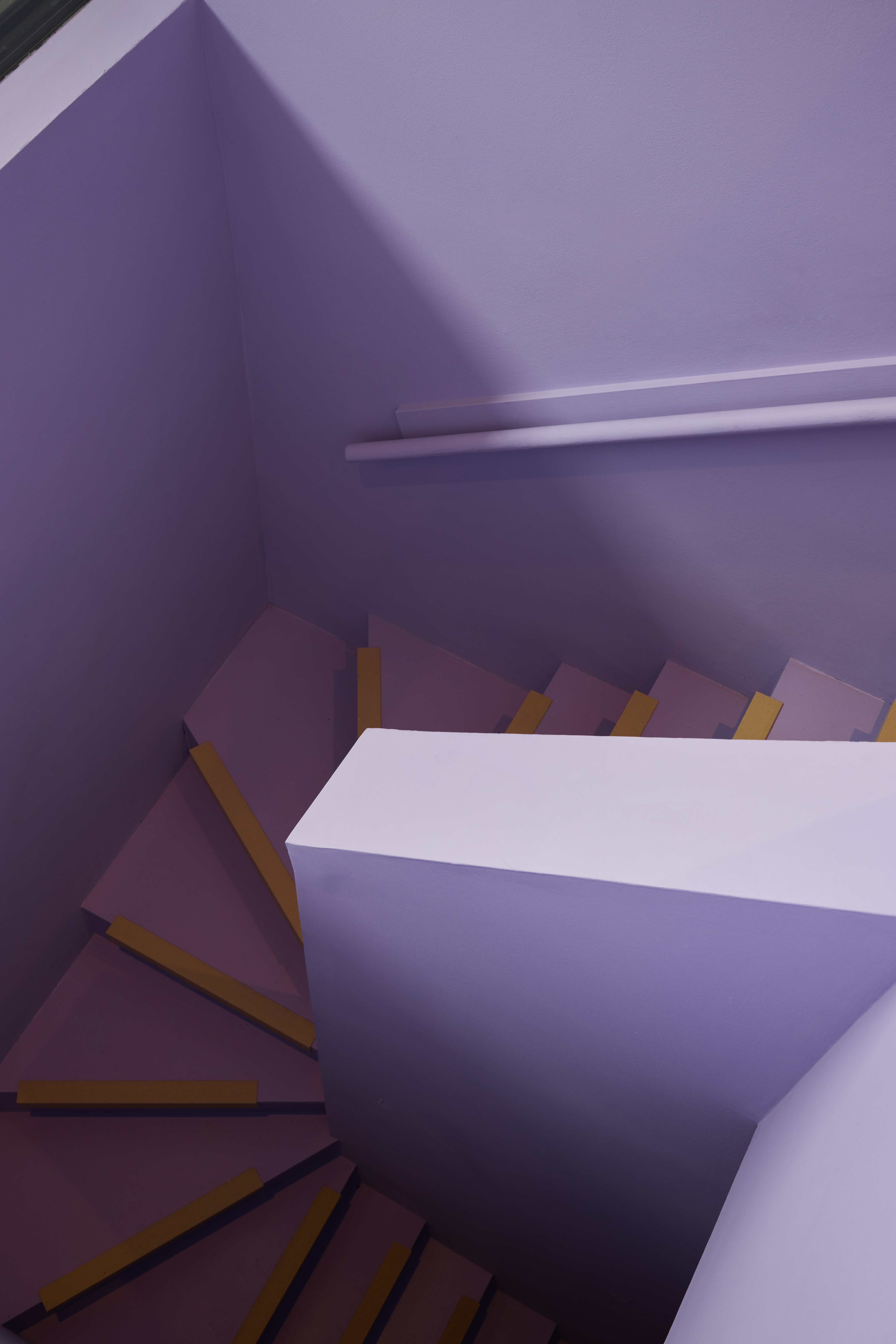 ADA non-compliant Rogue Room event space with trip hazard flooring for accessible venue planning.