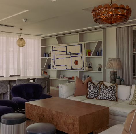 Marine Brighton Beach House: Luxury executive boardroom for VIP meetings and corporate events.