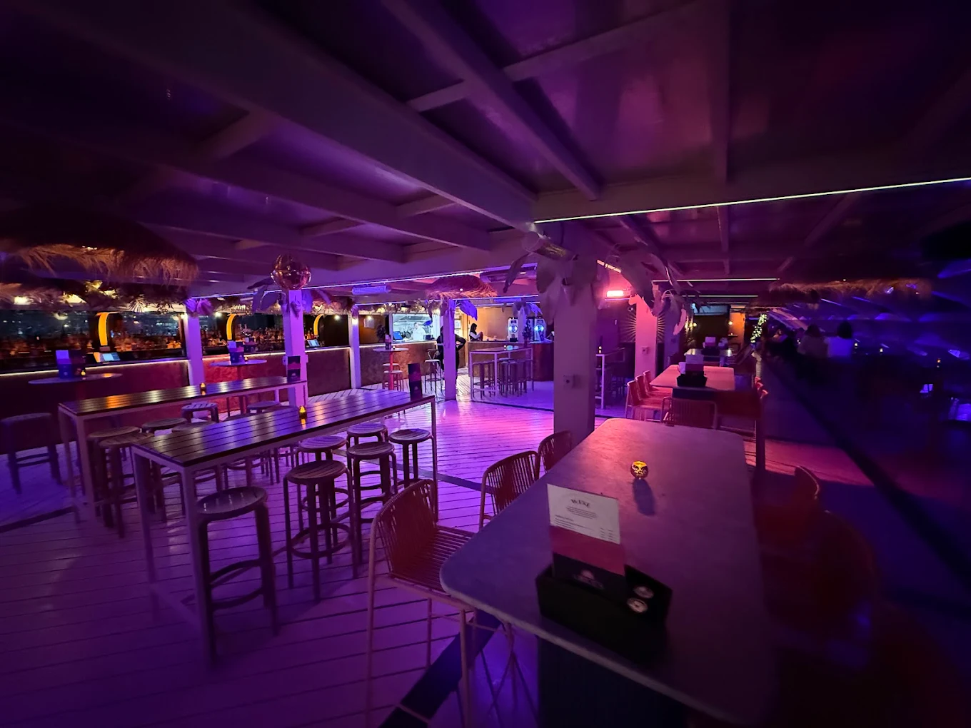 Vibrant rooftop event space at Circe's Corner, perfect for cocktail receptions and networking.