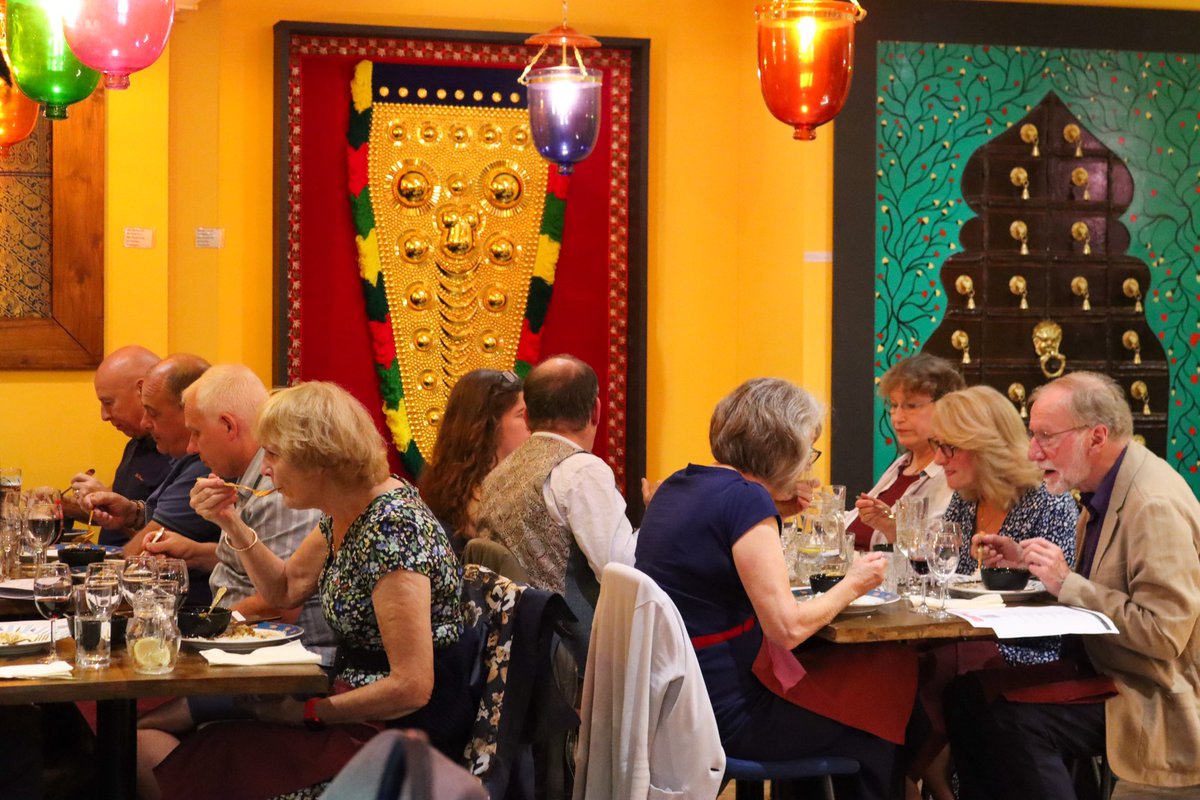 Private dining room at The Chennai Lounge, vibrant setup for intimate gatherings or corporate dinners.