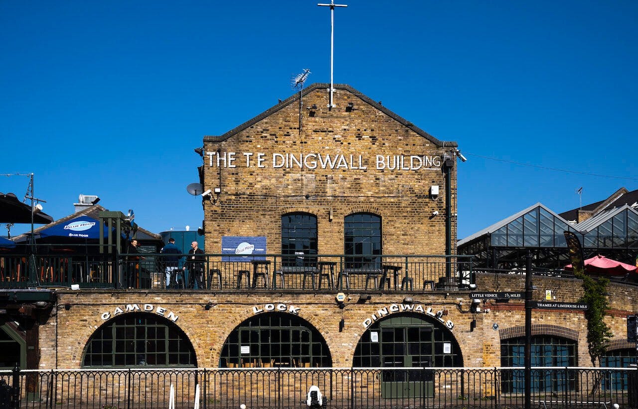 Main Hall in T.E. Dingwall Building: charming brick venue for corporate events and networking.