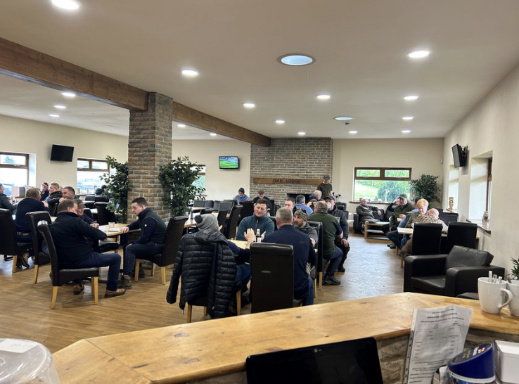 Spacious event space at The Clubhouse, Oak Lodge: perfect for meetings and networking.