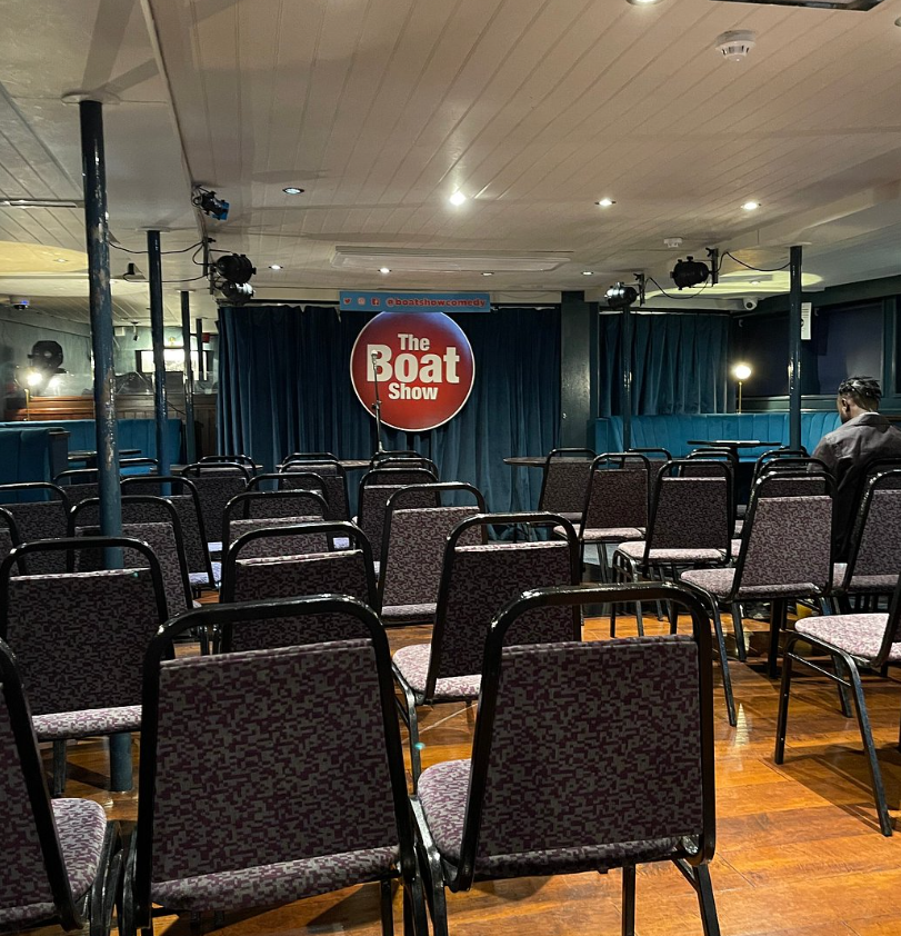 Whole Venue at The Boat Show Comedy Club set for an engaging comedy event.